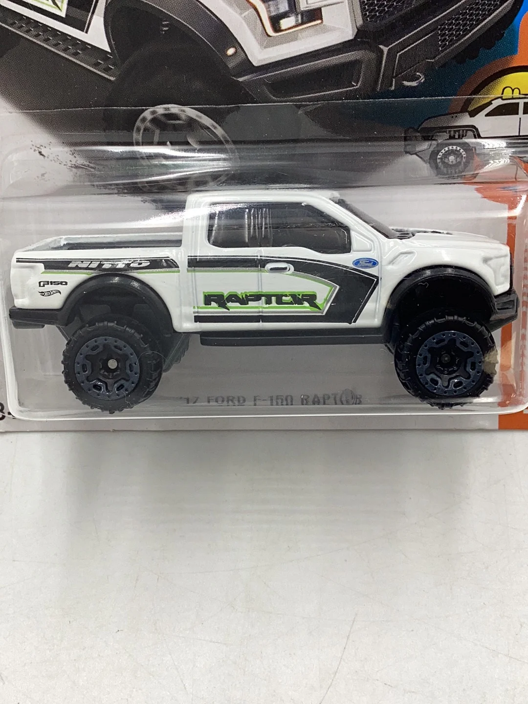 2017 Hot wheels #129 17 Ford F150 Raptor 24B - Image 3