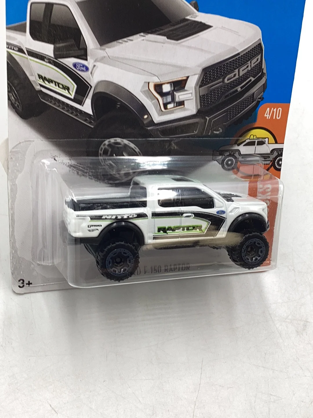 2017 Hot wheels #129 17 Ford F150 Raptor 24B - Image 4