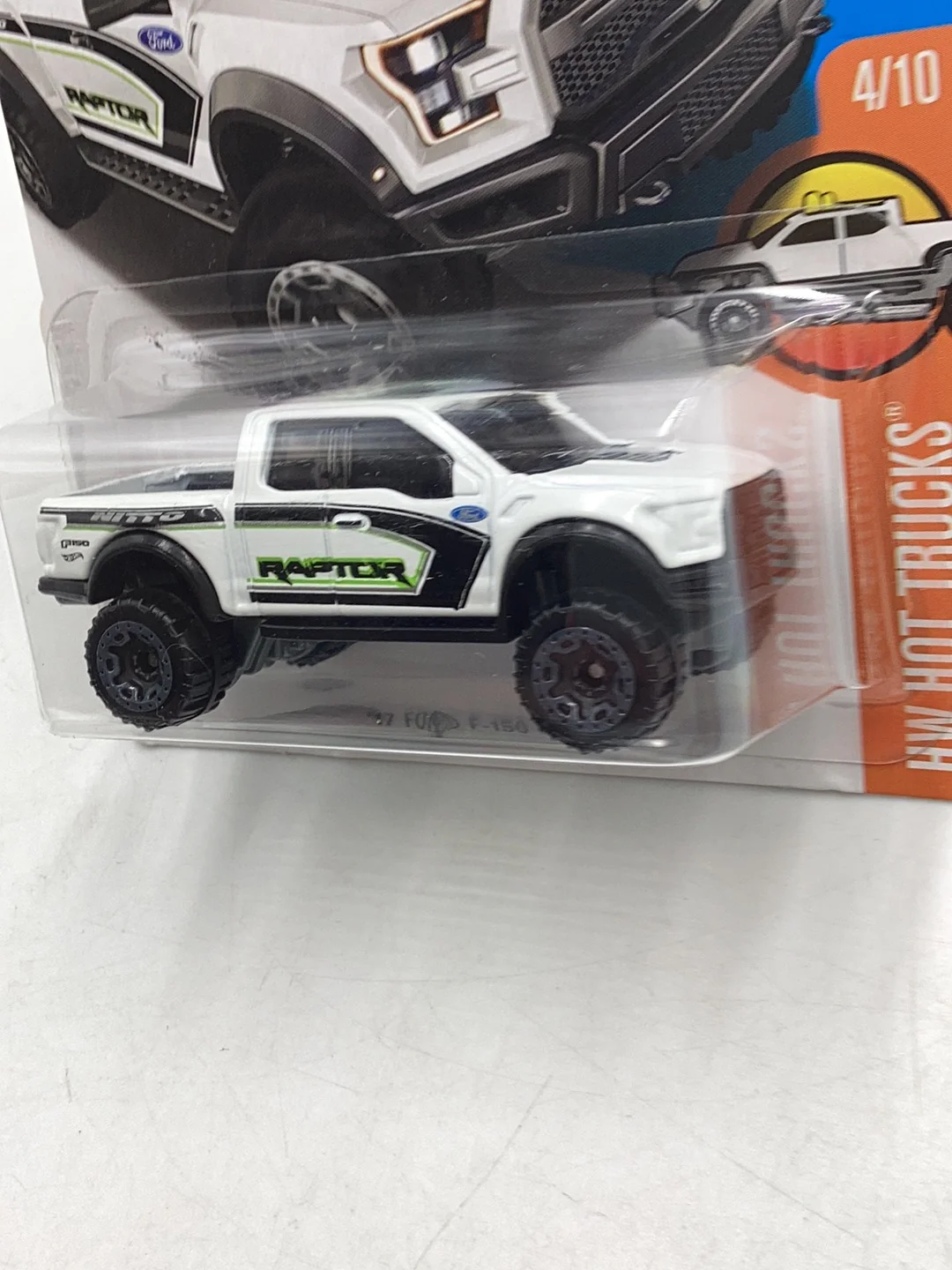 2017 Hot wheels #129 17 Ford F150 Raptor 24B - Image 5