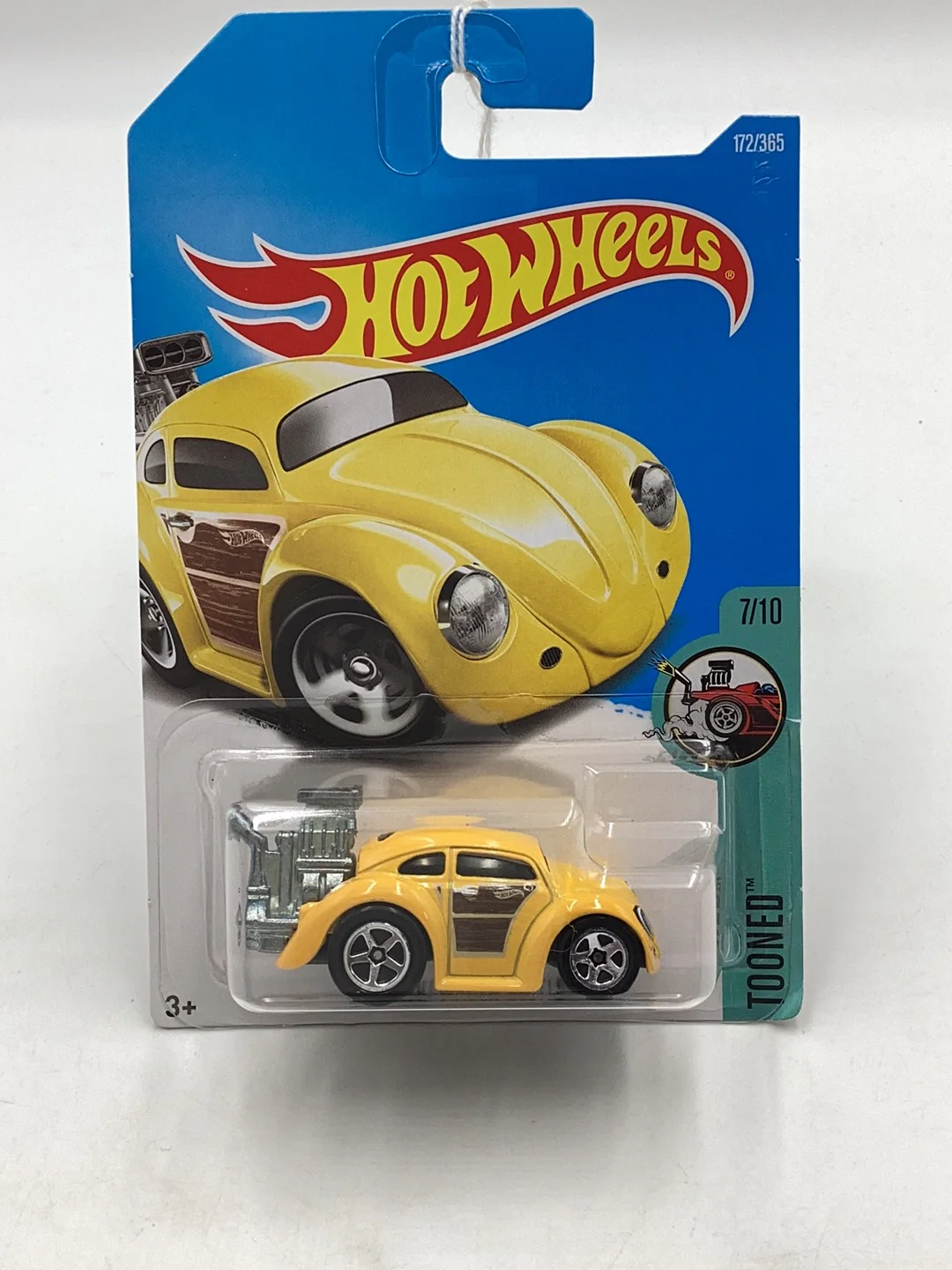 2017 hot wheels #172 Volkswagen Beetle Tooned 100C - Image 2