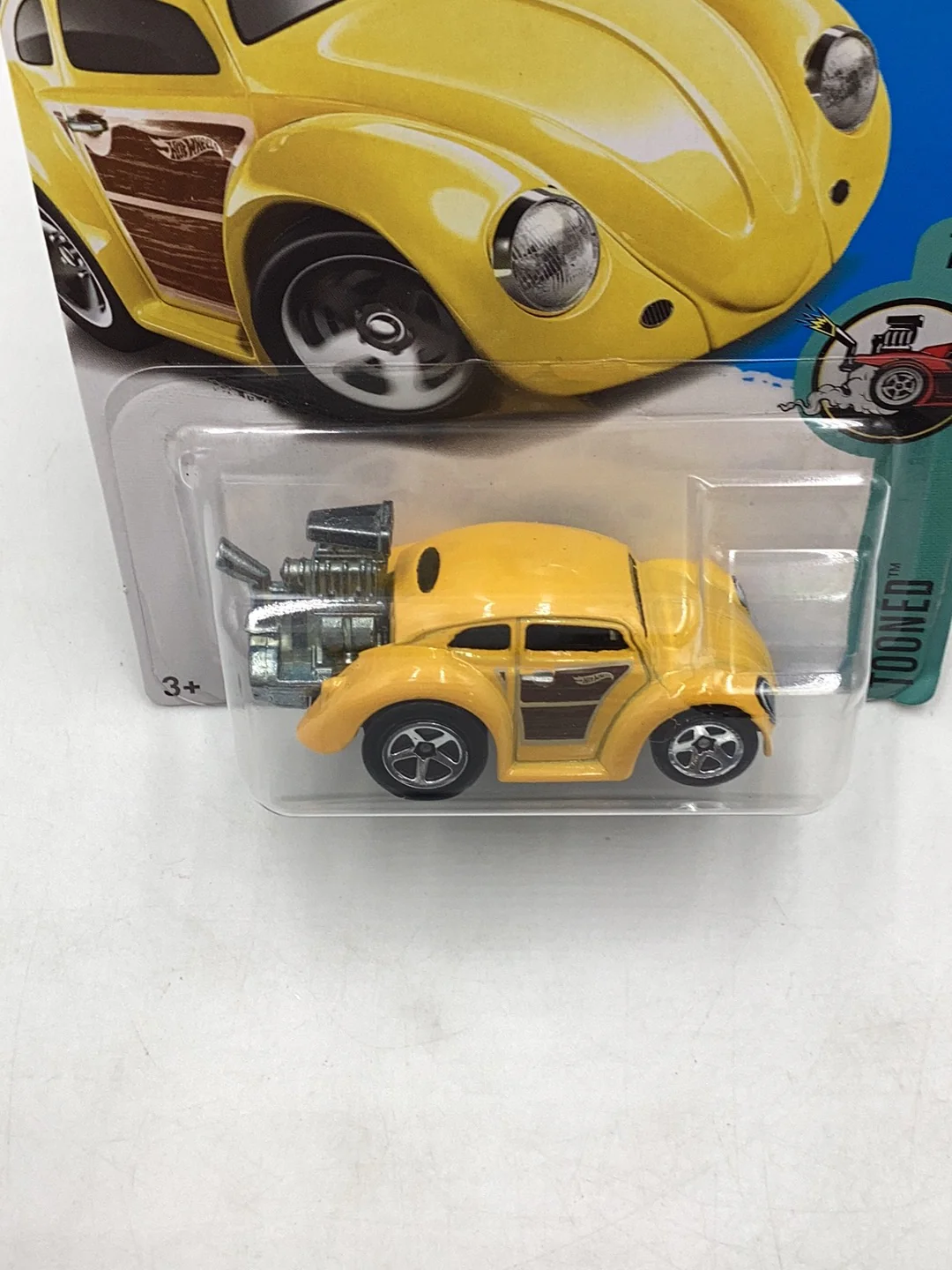 2017 hot wheels #172 Volkswagen Beetle Tooned 100C - Image 6