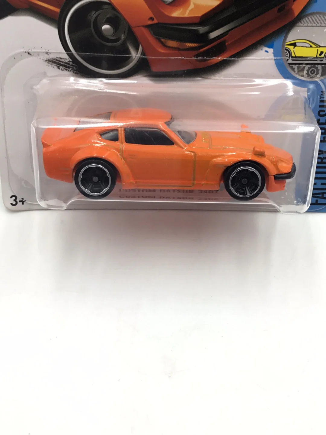 2017 hot wheels #174 Custom Datsun 240Z Orange 88G - Image 2