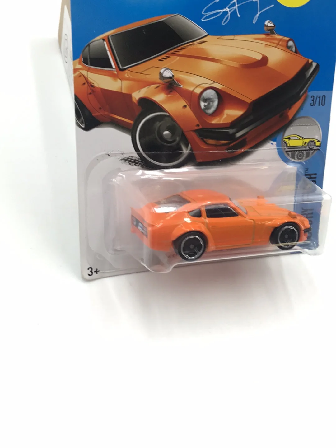 2017 hot wheels #174 Custom Datsun 240Z Orange 88G - Image 3