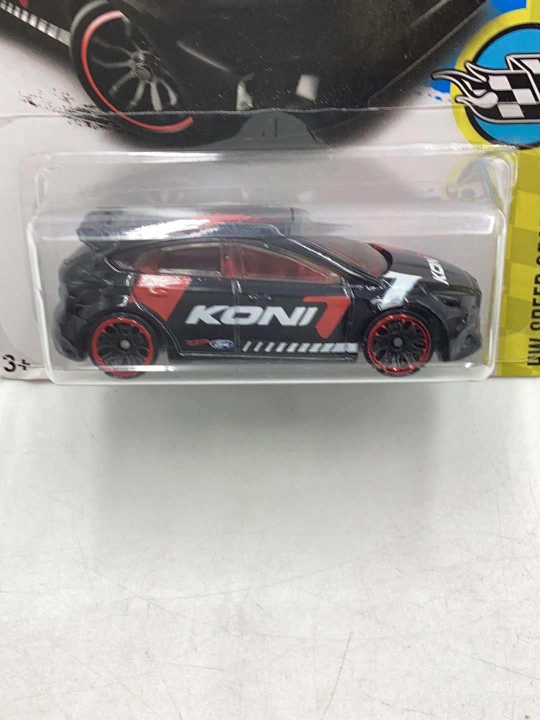 2017 Hot Wheels #176 Ford Focus RS koni 33C - Image 3