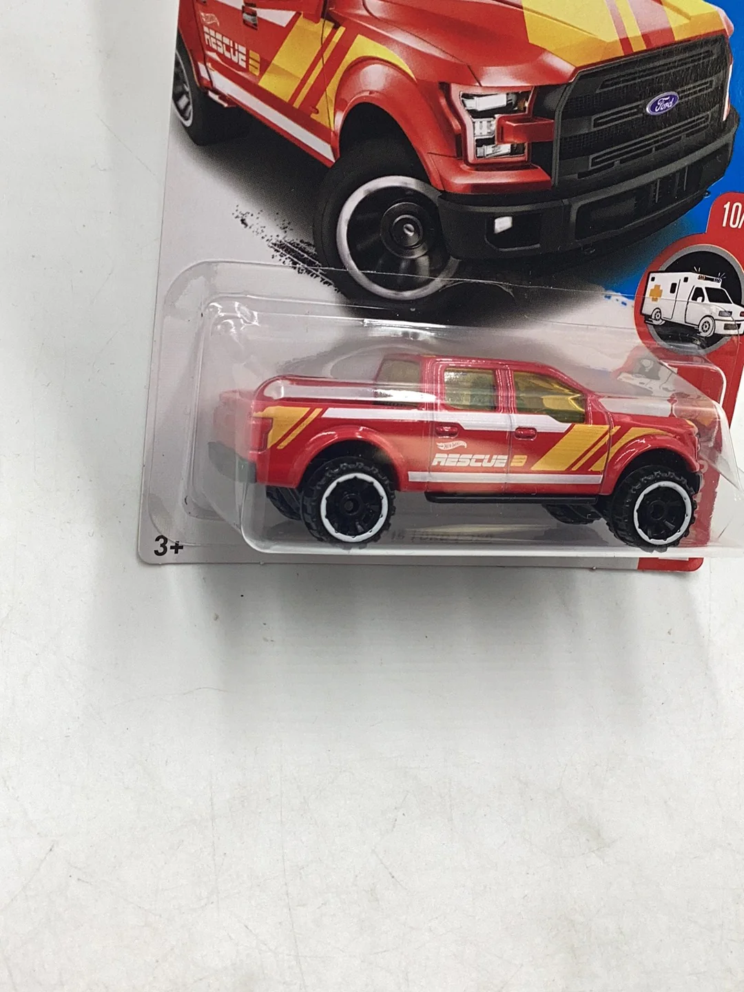 2017 hot wheels #185 15 Ford F-150 28B - Image 3