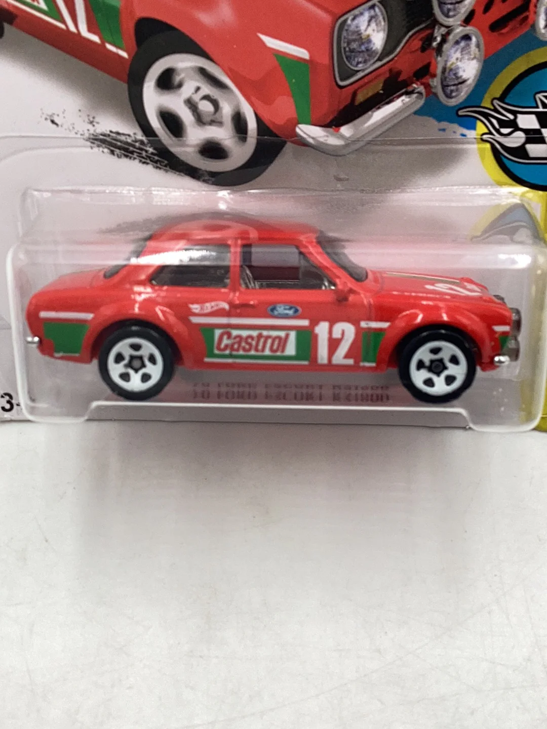 2017 Hot Wheels #185 70 Ford Escort RS1600 26E - Image 3