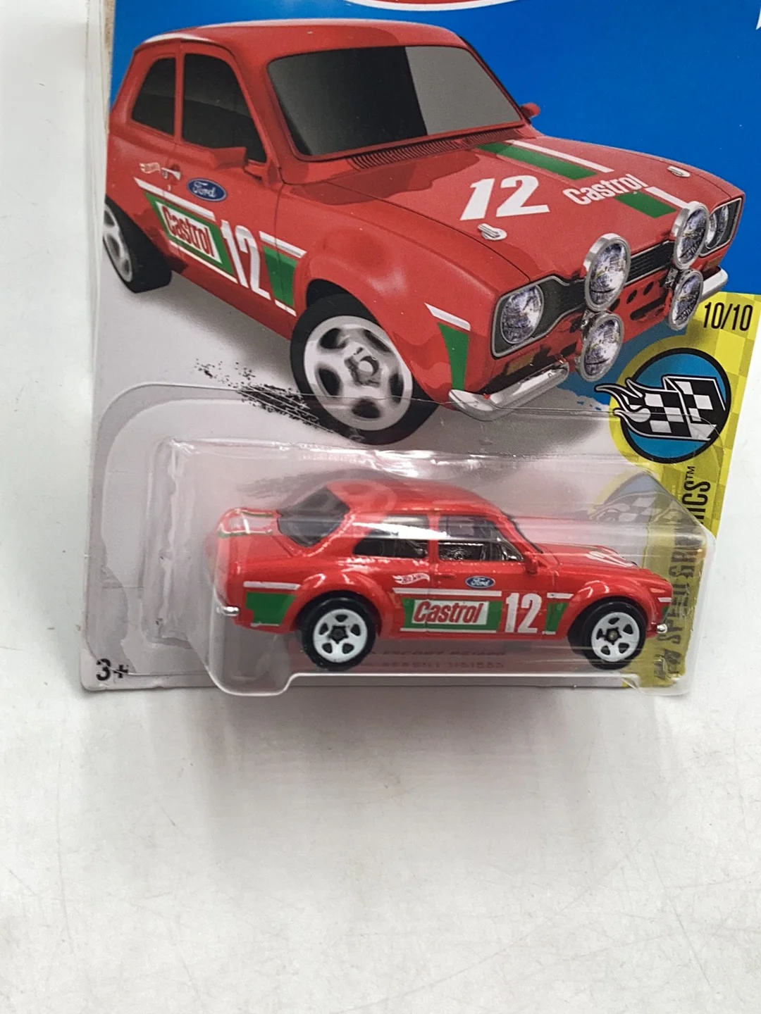 2017 Hot Wheels #185 70 Ford Escort RS1600 26E - Image 4