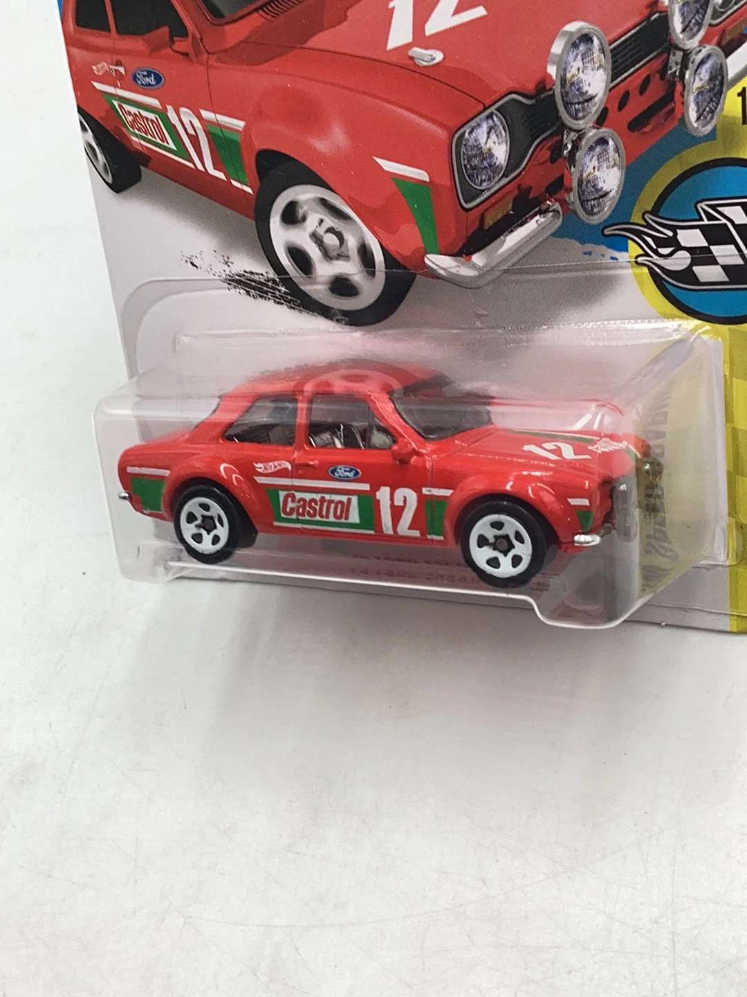 2017 Hot Wheels #185 70 Ford Escort RS1600 26E - Image 5