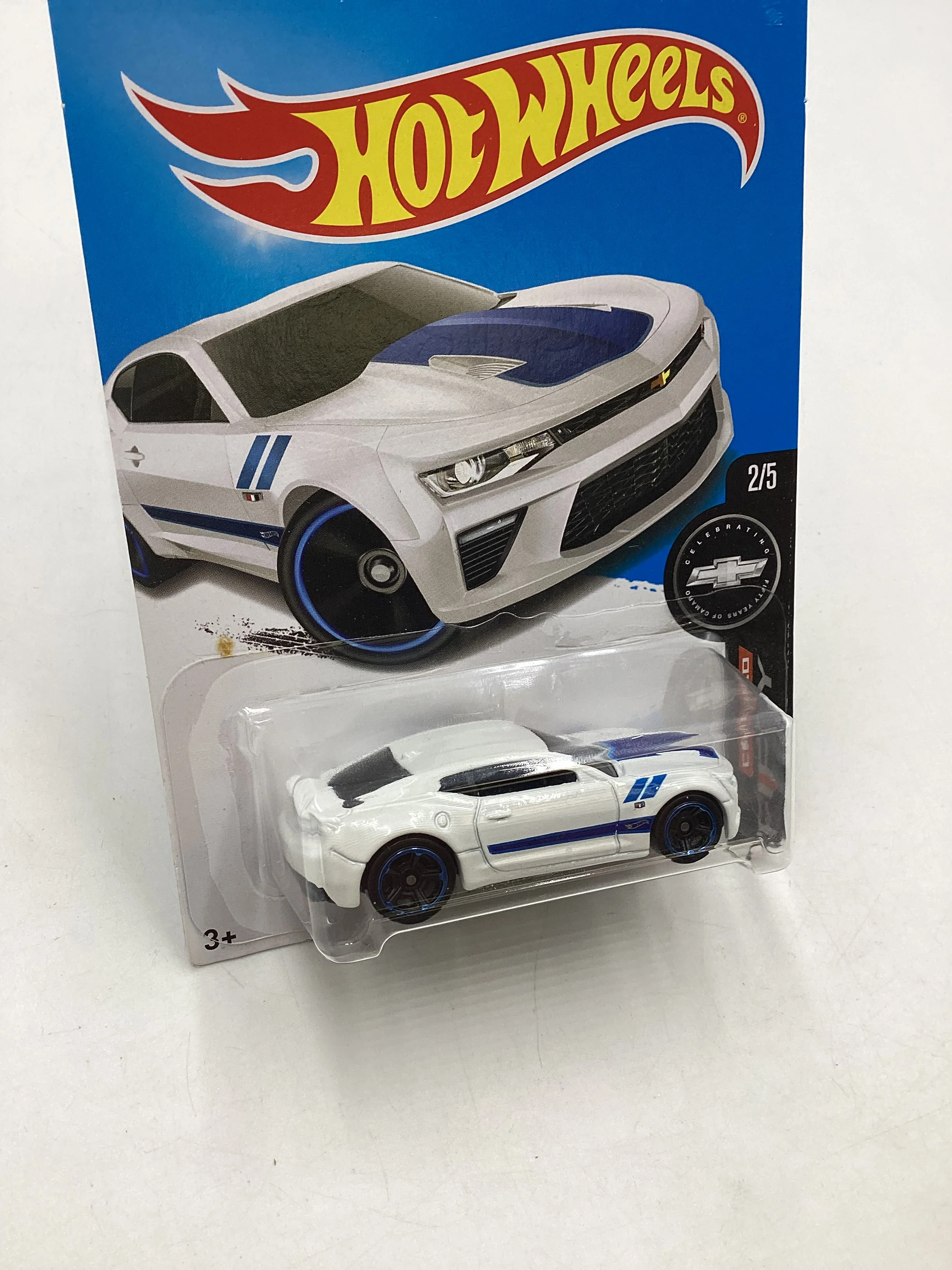 2017 Hot wheels #265 White 16 Camaro SS 3A - Image 5