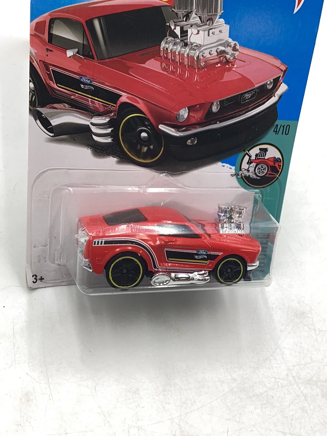 2017 Hot Wheels #27 68 Mustang 30A - Image 4