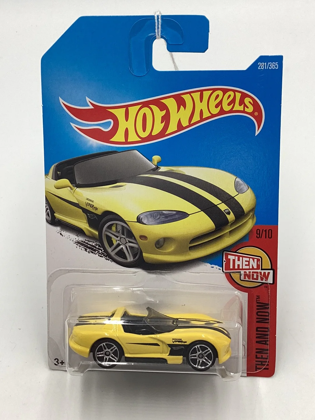 2017 Hot Wheels #281 Dodge Viper RT/10 Then and Now 52D - Image 2