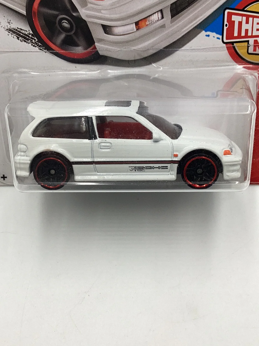 2017 Hot Wheels #330 Then and Now 90 Honda Civic EF 81A - Image 3