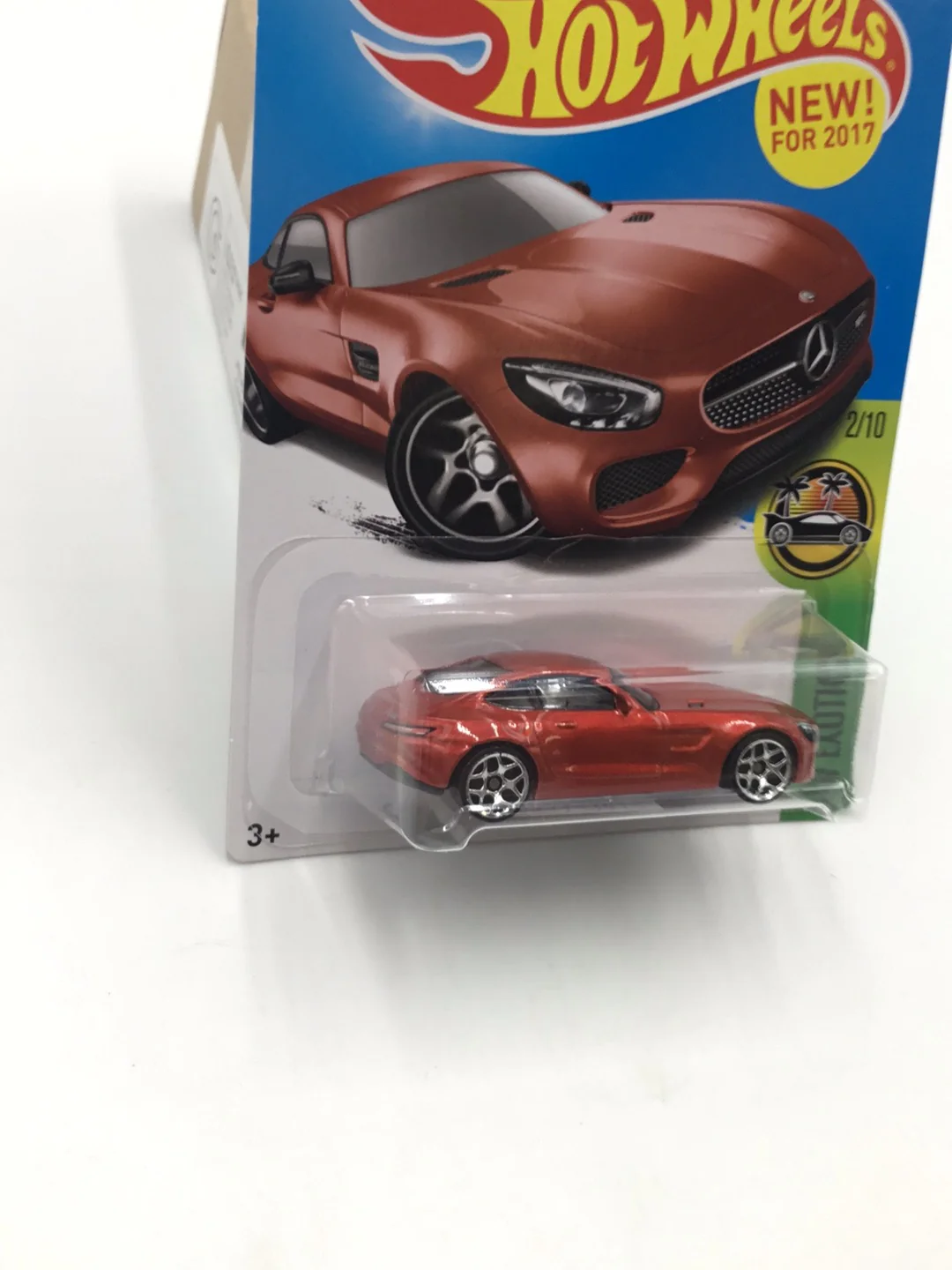 2017 hot wheels #338 15 Mercedes AMG GT 89D - Image 3