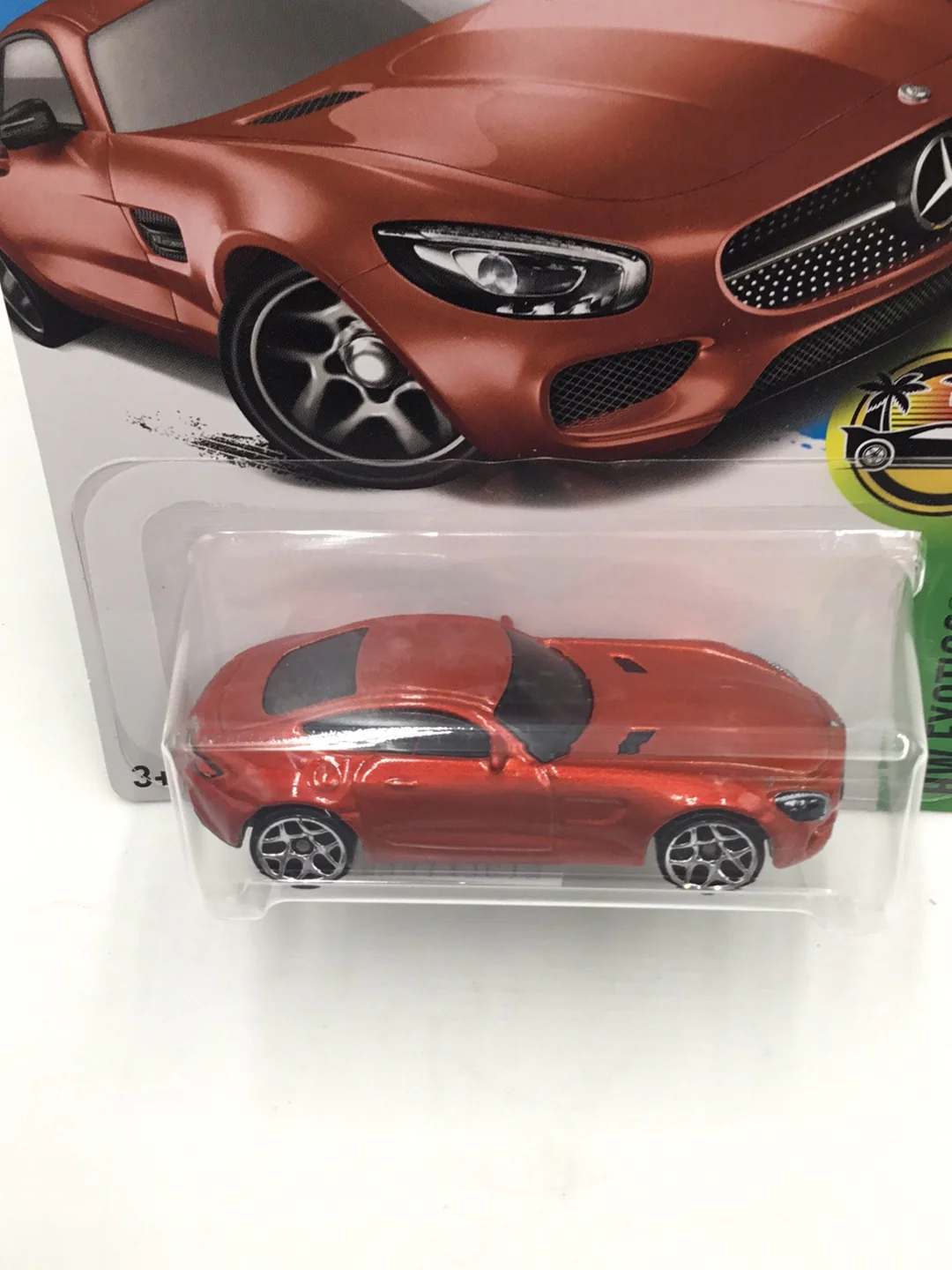 2017 hot wheels #338 15 Mercedes AMG GT 89D - Image 5