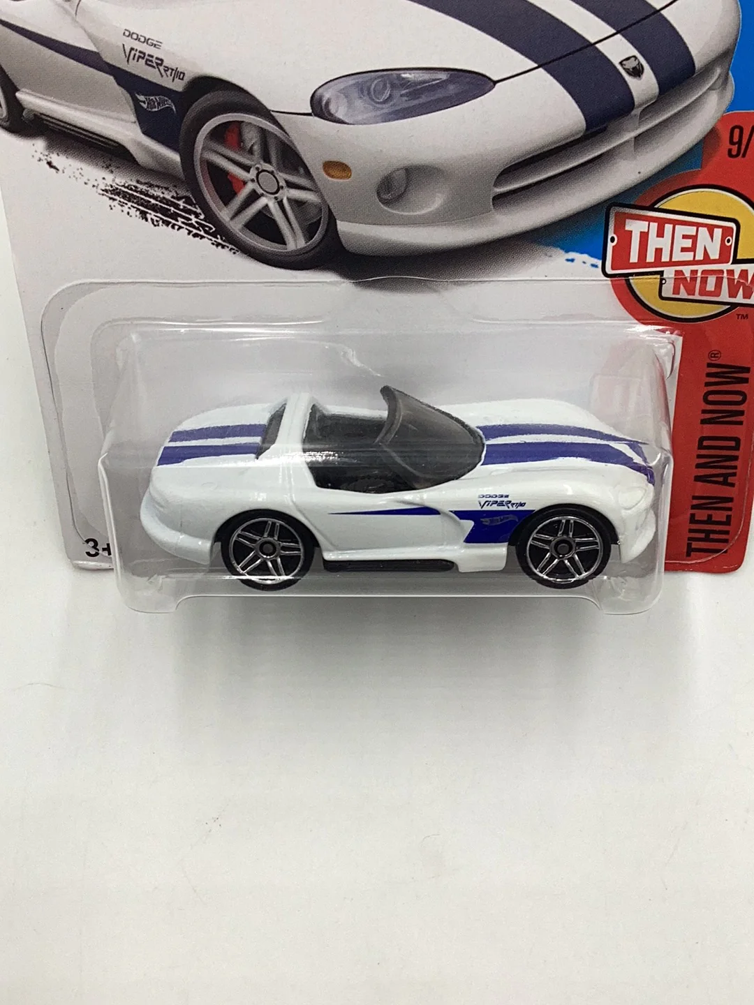 2017 Hot Wheels #340 Dodge Viper RT/10 Then and Now 52E - Image 6