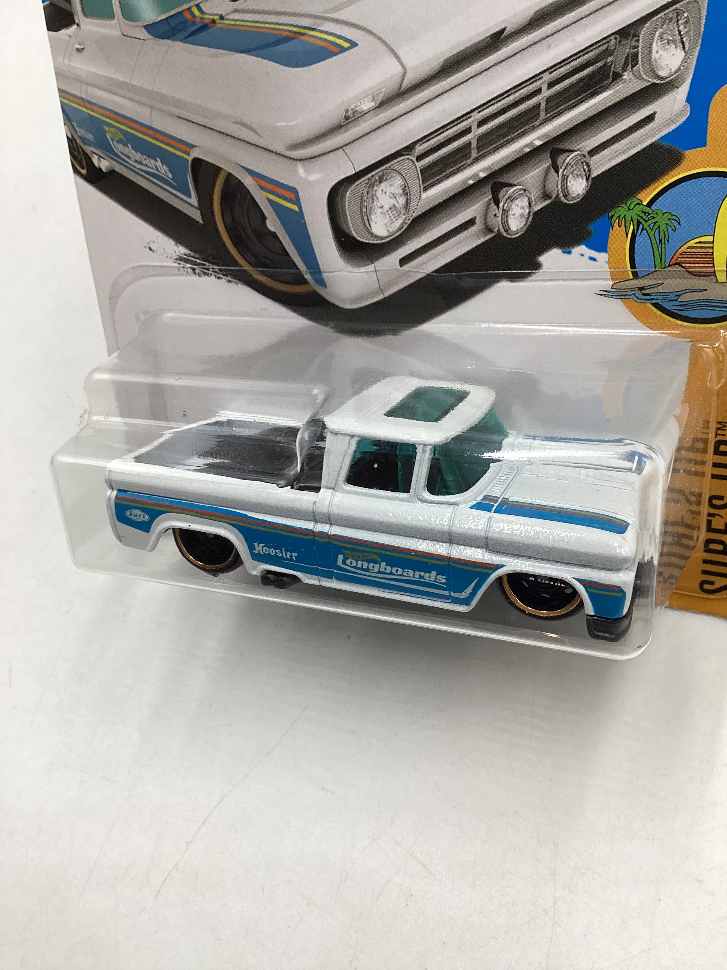 2017 Hot wheels #348 Custom 62 Chevy Pickup 14B - Image 4