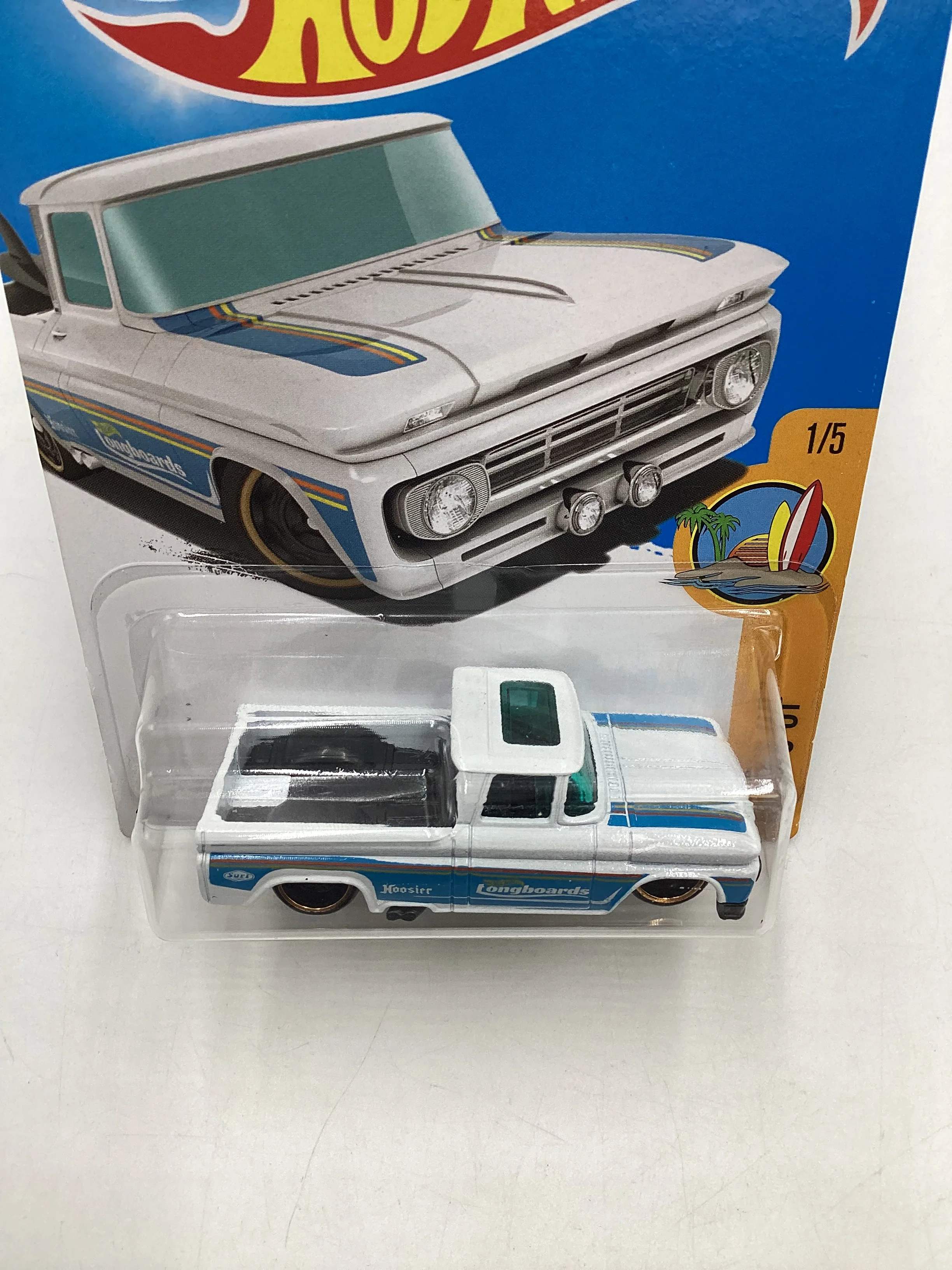 2017 Hot wheels #348 Custom 62 Chevy Pickup 14B - Image 6