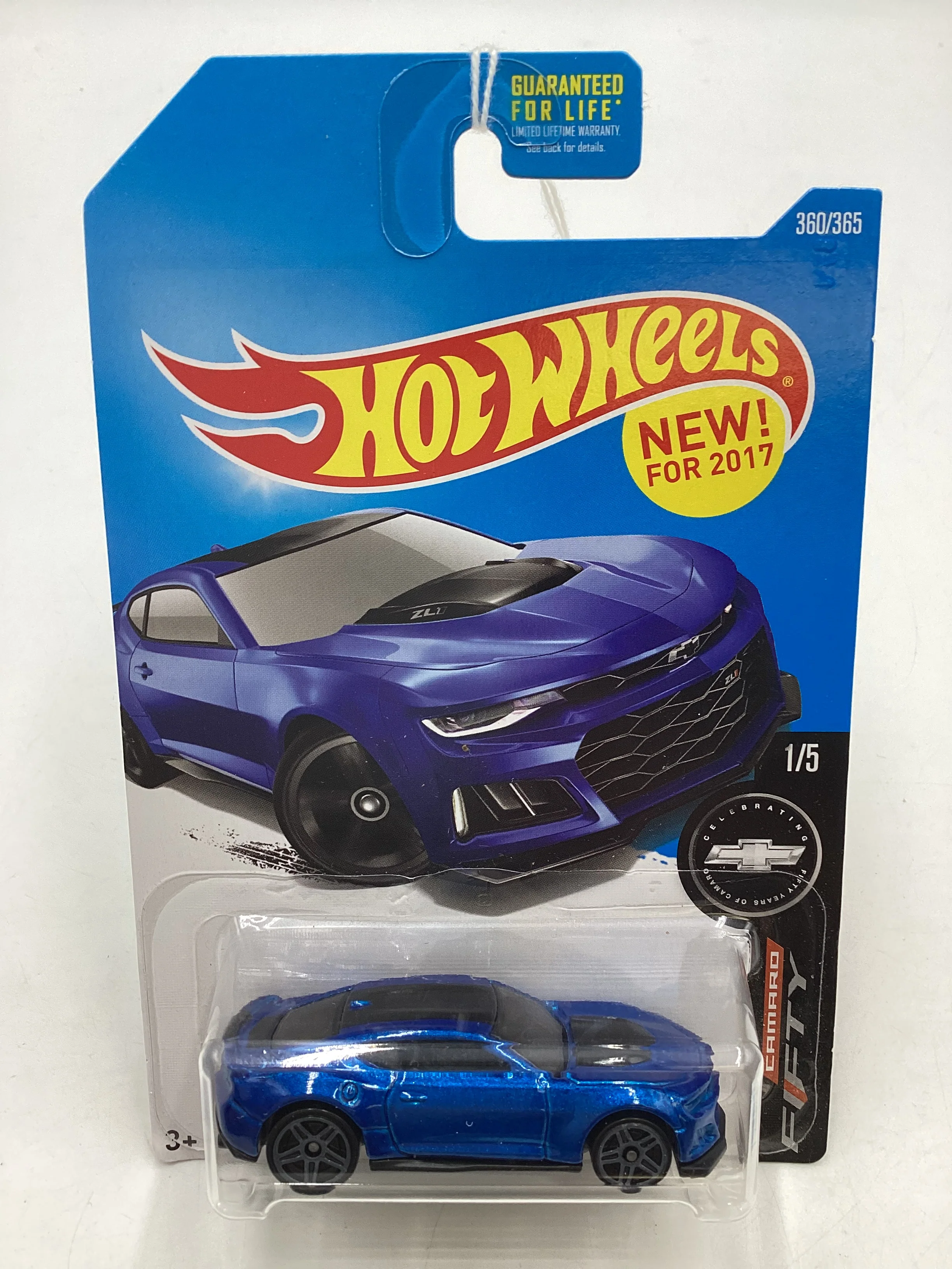 2017 Hot wheels #360 Blue 2017 Camaro ZL1 13E - Image 2