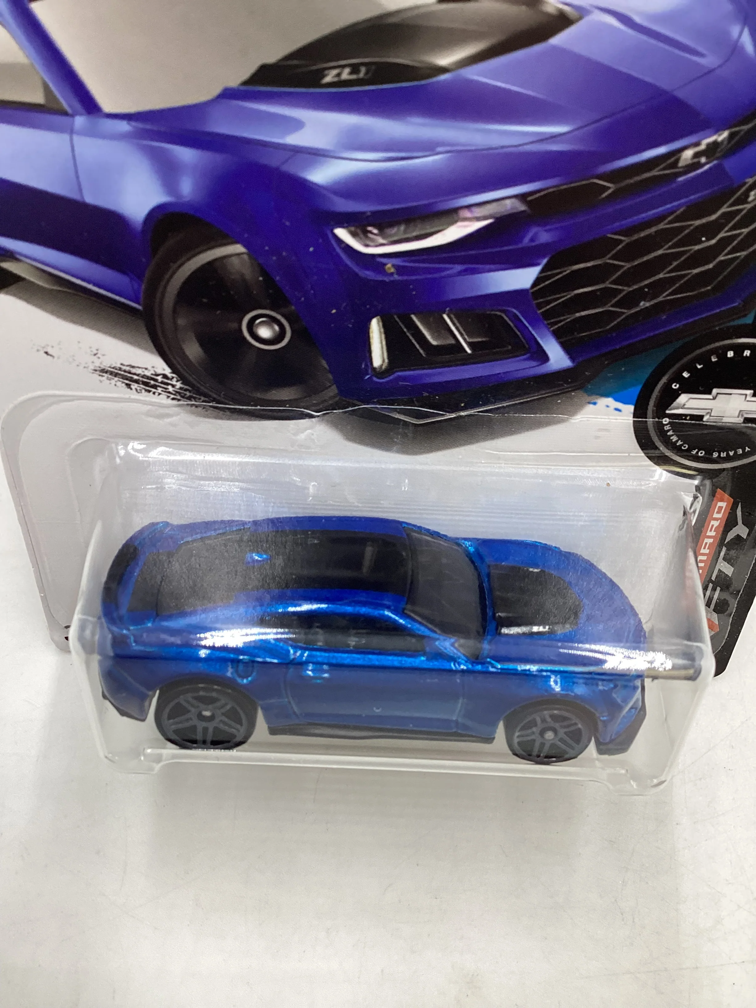 2017 Hot wheels #360 Blue 2017 Camaro ZL1 13E - Image 6