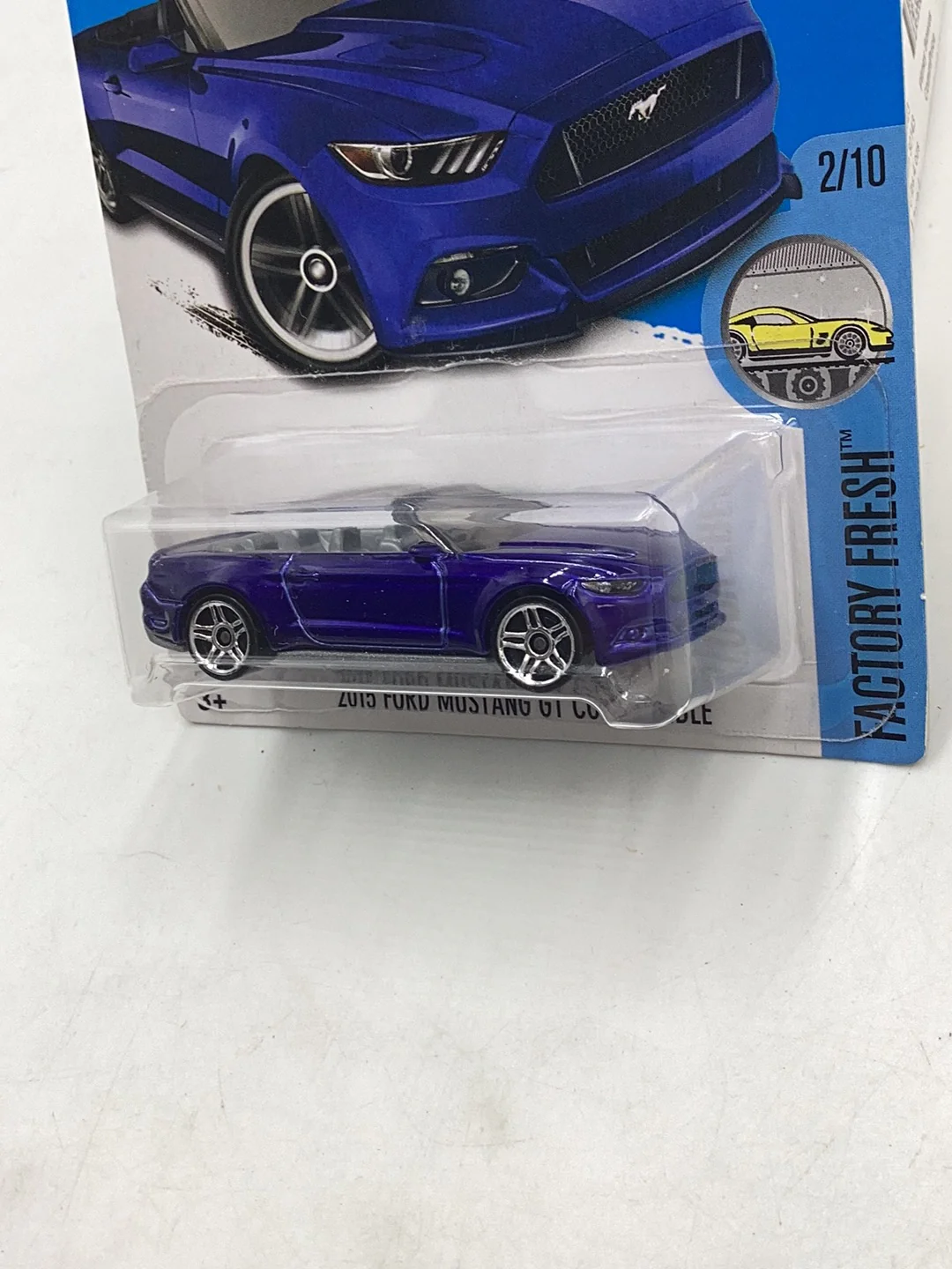 2017 Hot Wheels #104 2015 Ford Mustang GT Convertible 30D - Image 5