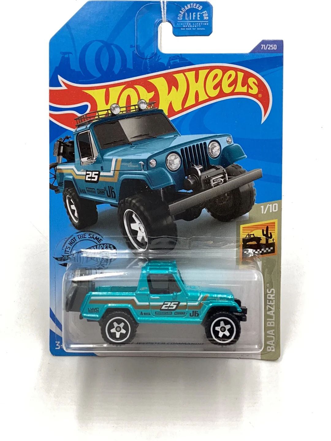 2020 hot wheels #71 67 Jeepster Commando 43B - Image 2