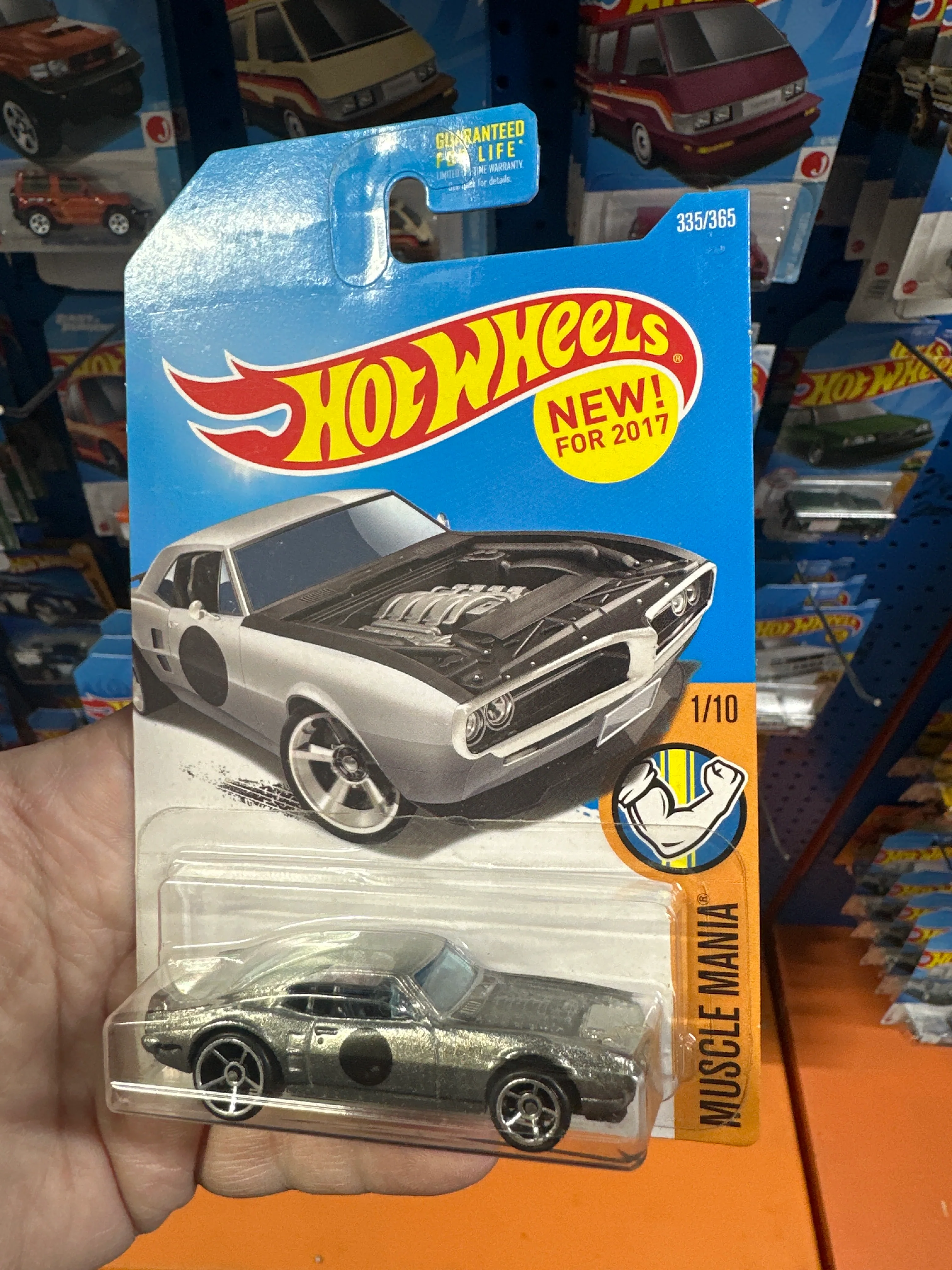 2017 Hot Wheels #335 Custom 67 Pontiac Firebird card not perfect 47E - Image 8