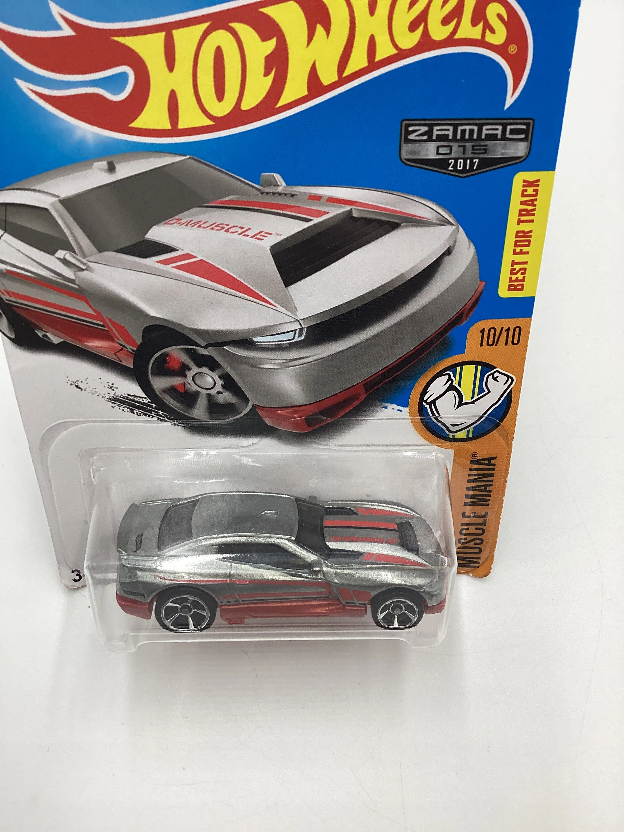 2017 Hot Wheels D-Muscle Zamac 015 Walmart Exclusive 148D - Image 6
