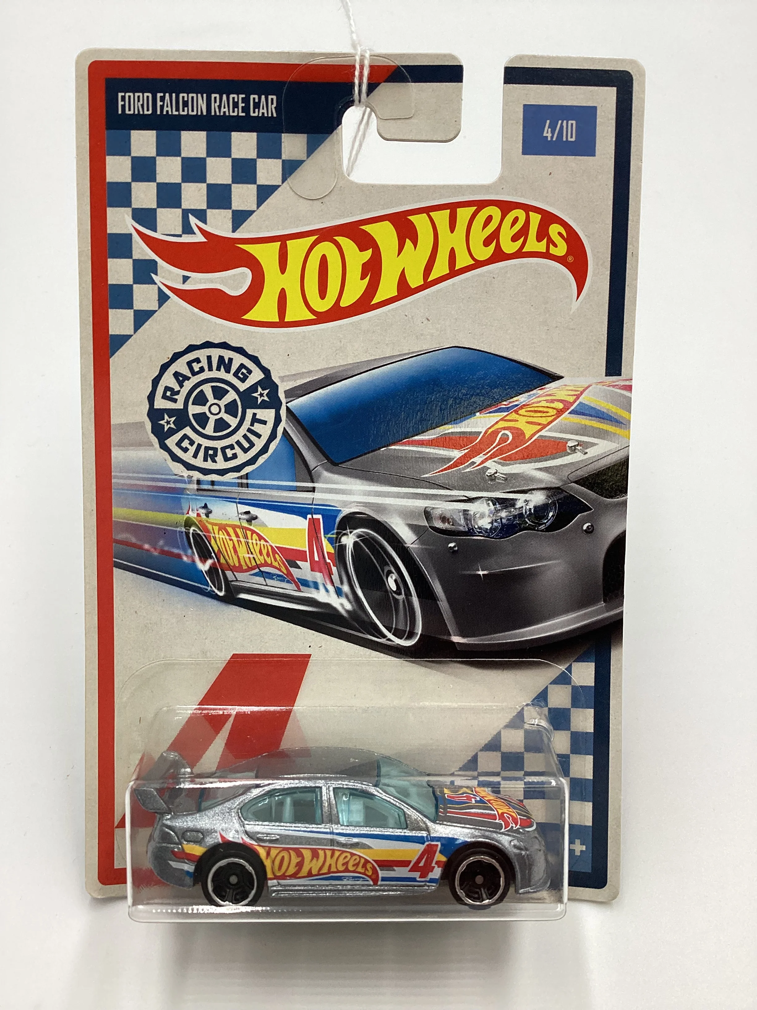2017 Hot Wheels Racing Circuit #4 Ford Falcon Race Car 152F - Image 2