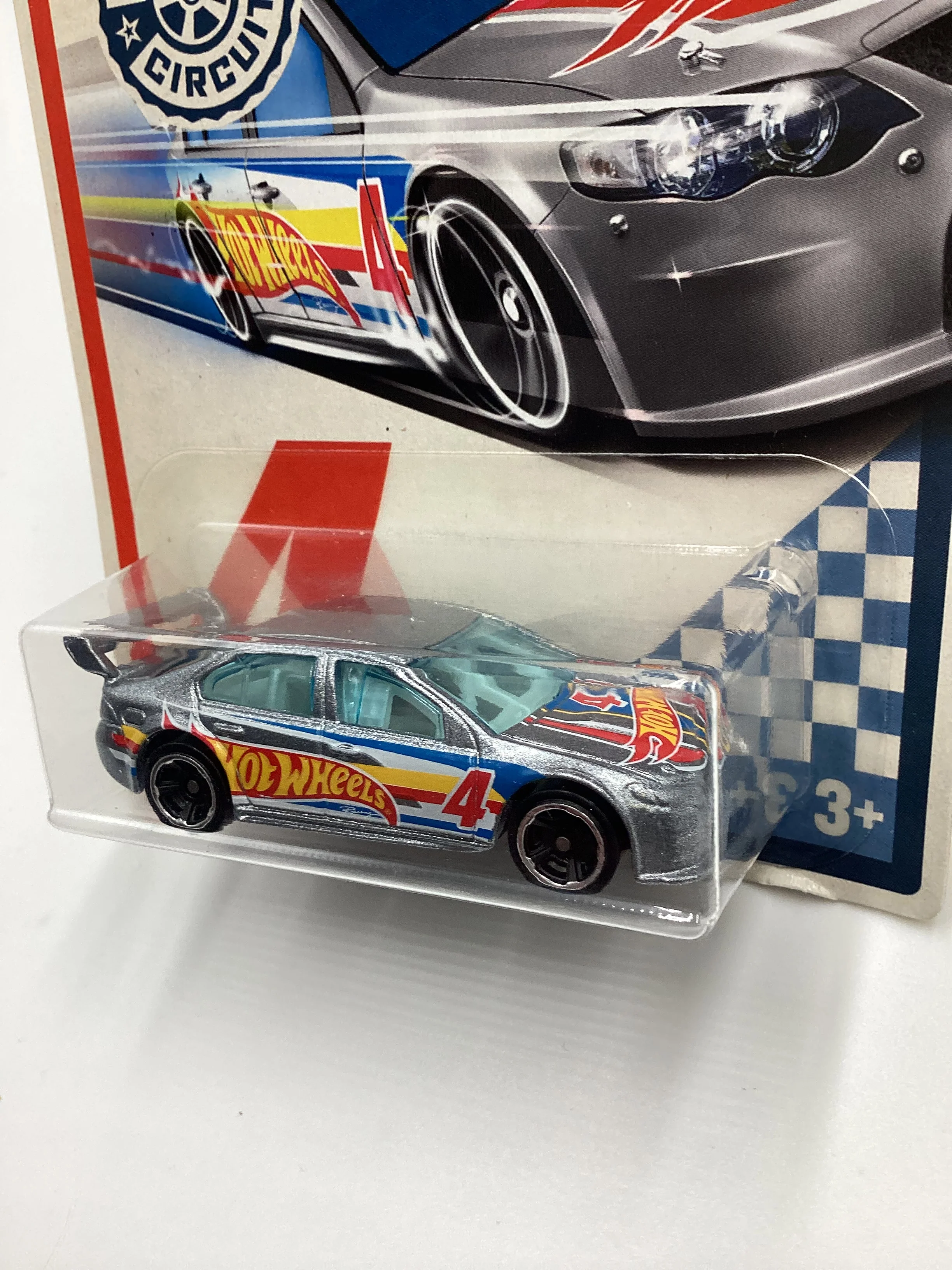 2017 Hot Wheels Racing Circuit #4 Ford Falcon Race Car 152F - Image 4