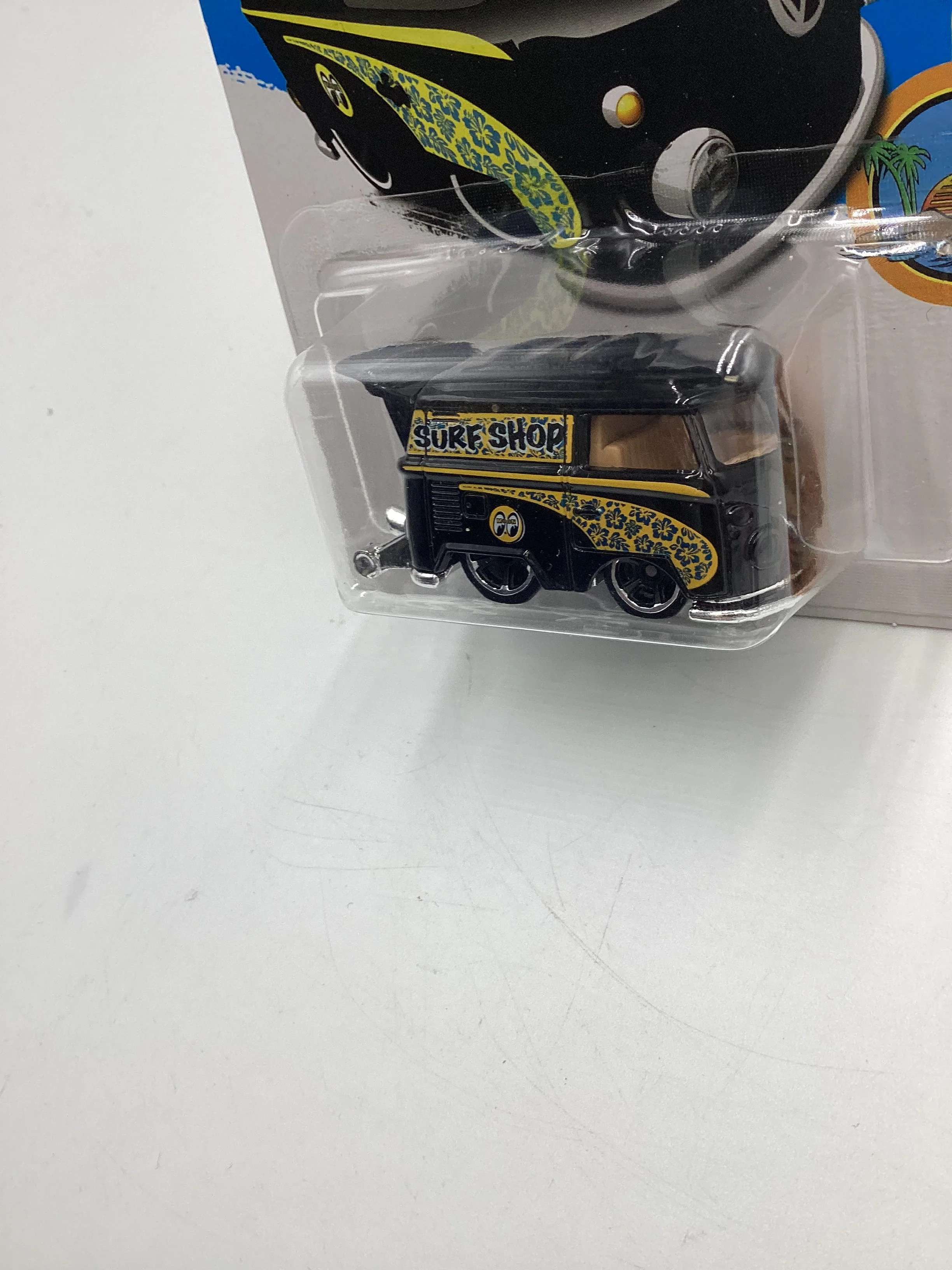 2017 Hot Wheels Surfs Up #302 Kool Kombi Black Mooneyes 96C - Image 4