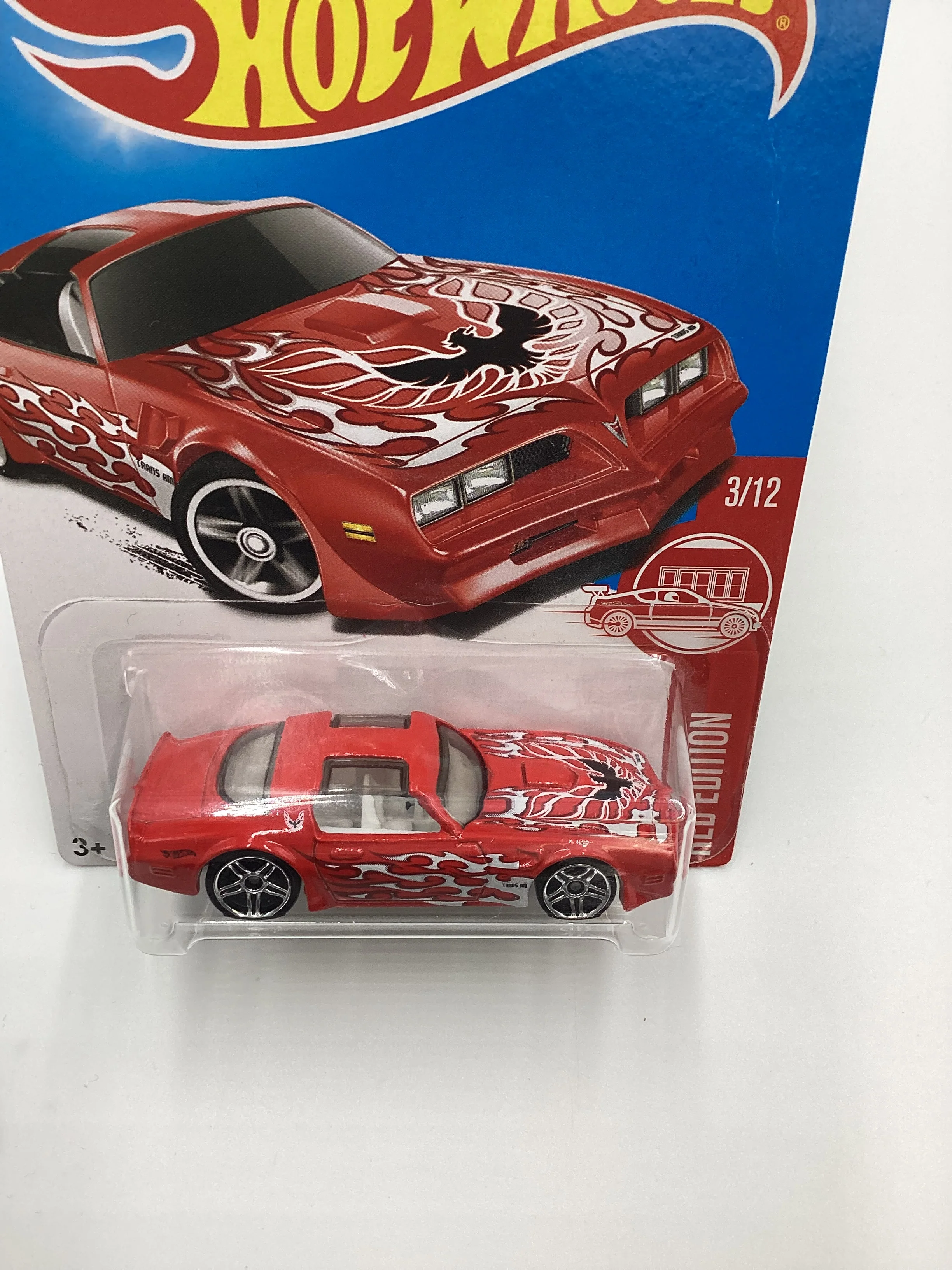 2017 Hot Wheels Target Red Edition #3 77 Pontiac Firebird Red - Image 6