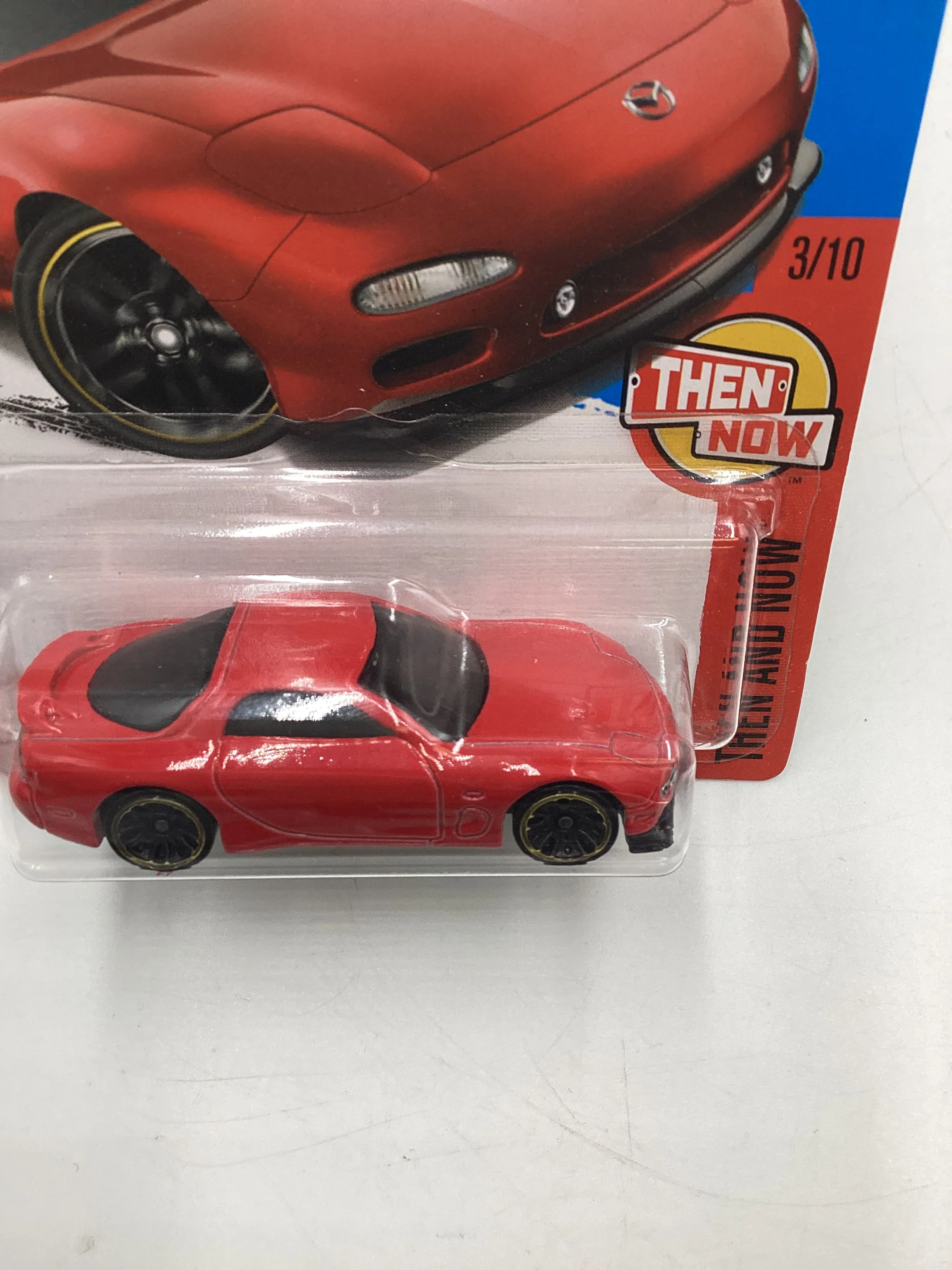 2017 Hot Wheels Then and Now 95 Mazda RX-7 Red Kmart Exclusive - Image 6