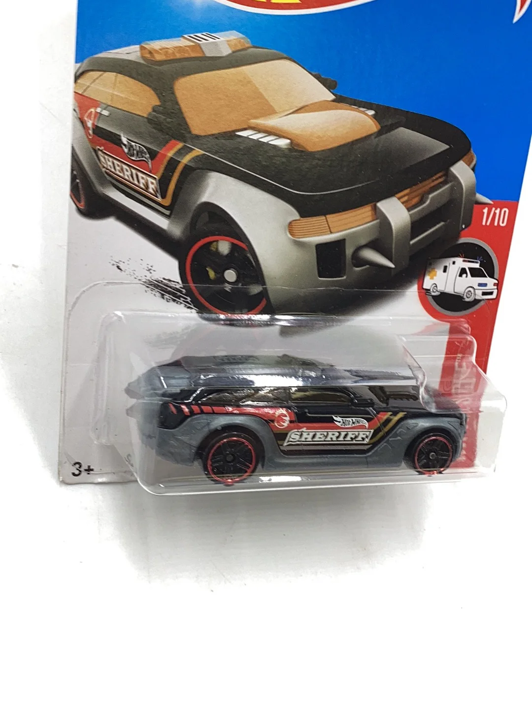 2017 Hot Wheels Treasure Hunt HW Pursuit 283G - Image 3