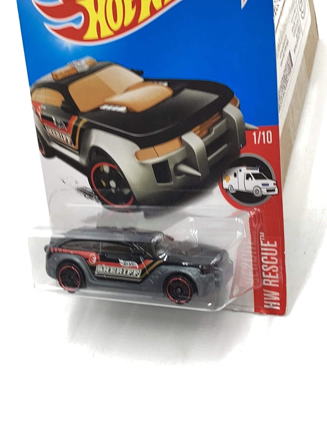 2017 Hot Wheels Treasure Hunt HW Pursuit 283G - Image 4