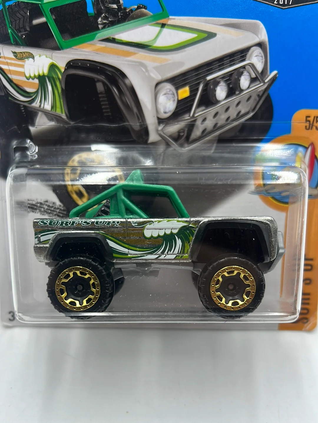2017 Hot Wheels Zamac #17 Custom Ford Bronco 145i - Image 3