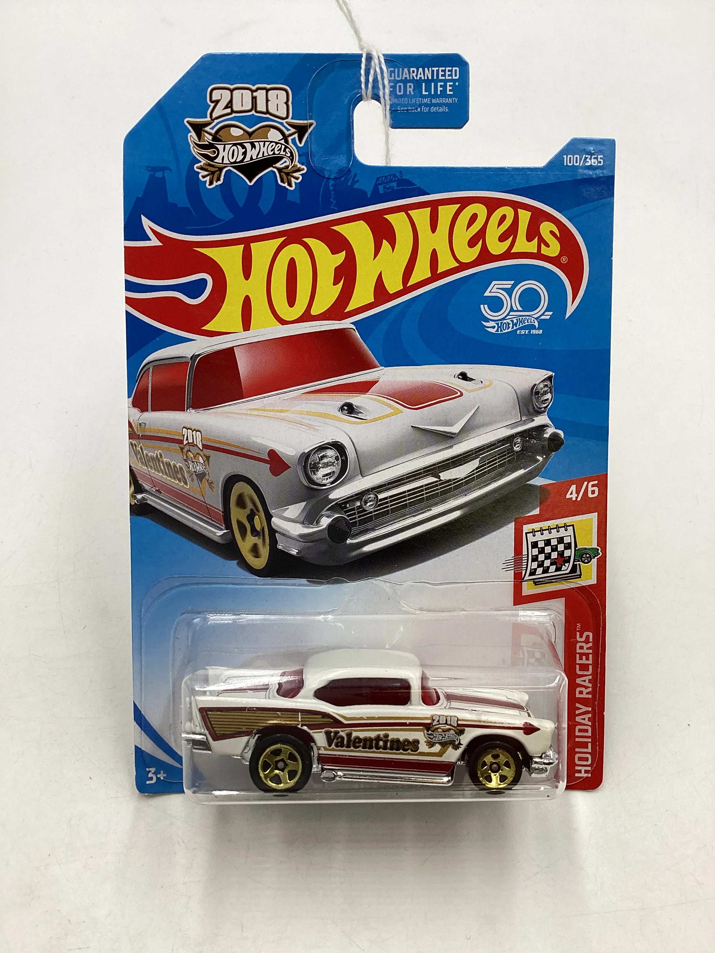 2018 Hot Wheels #100 57 Chevy 18i - Image 2