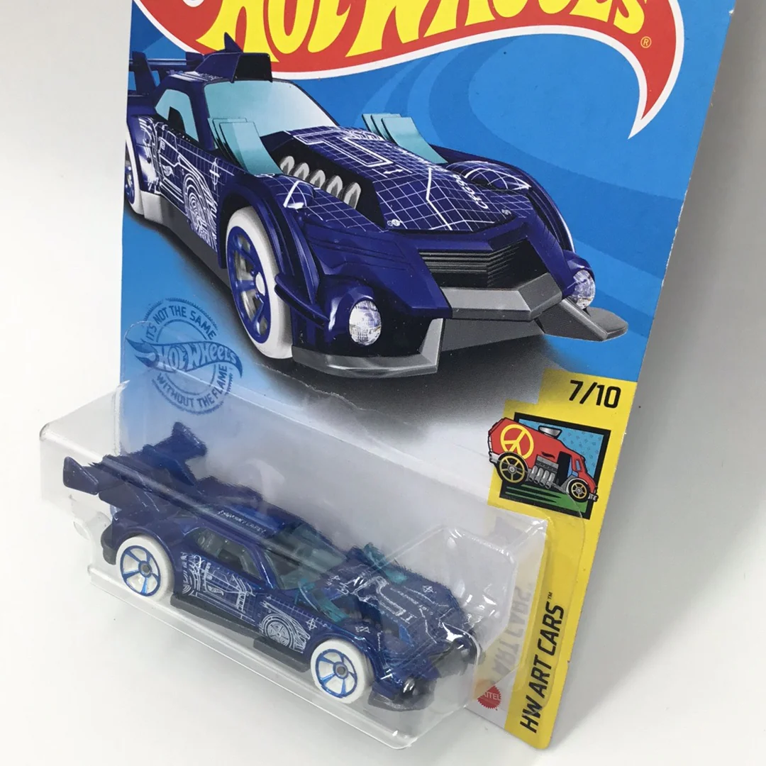 2019 Hot Wheels #113 GT Hunter JJ7 - Image 3