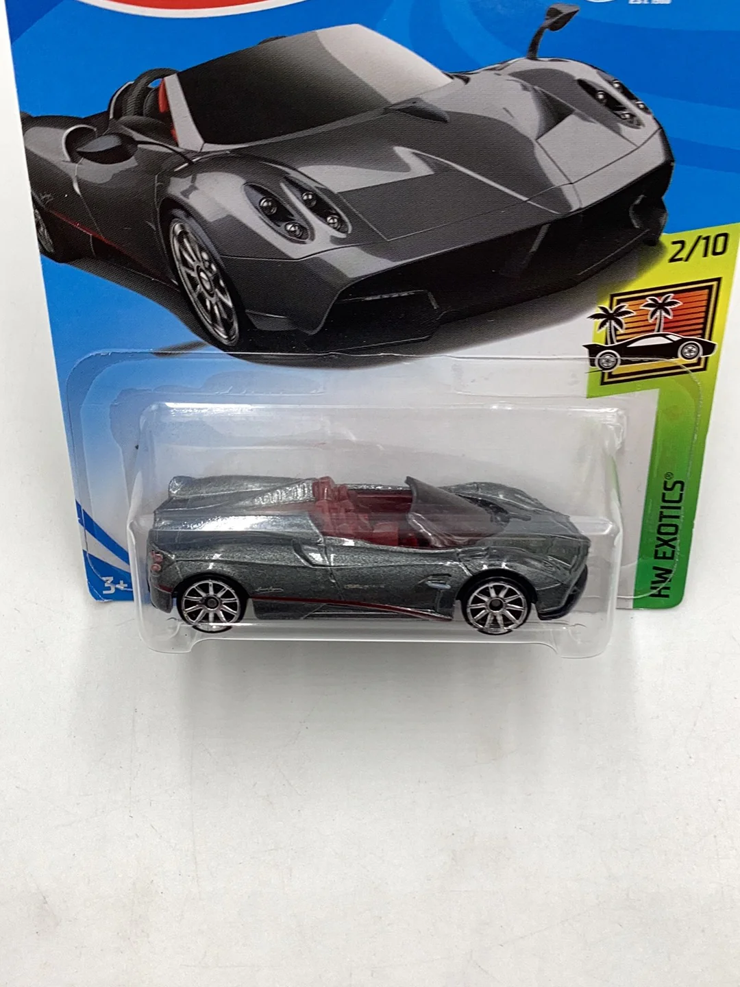 2018 Hot Wheels #119 ‘17 Pagani Huayra Roadster 103A - Image 6