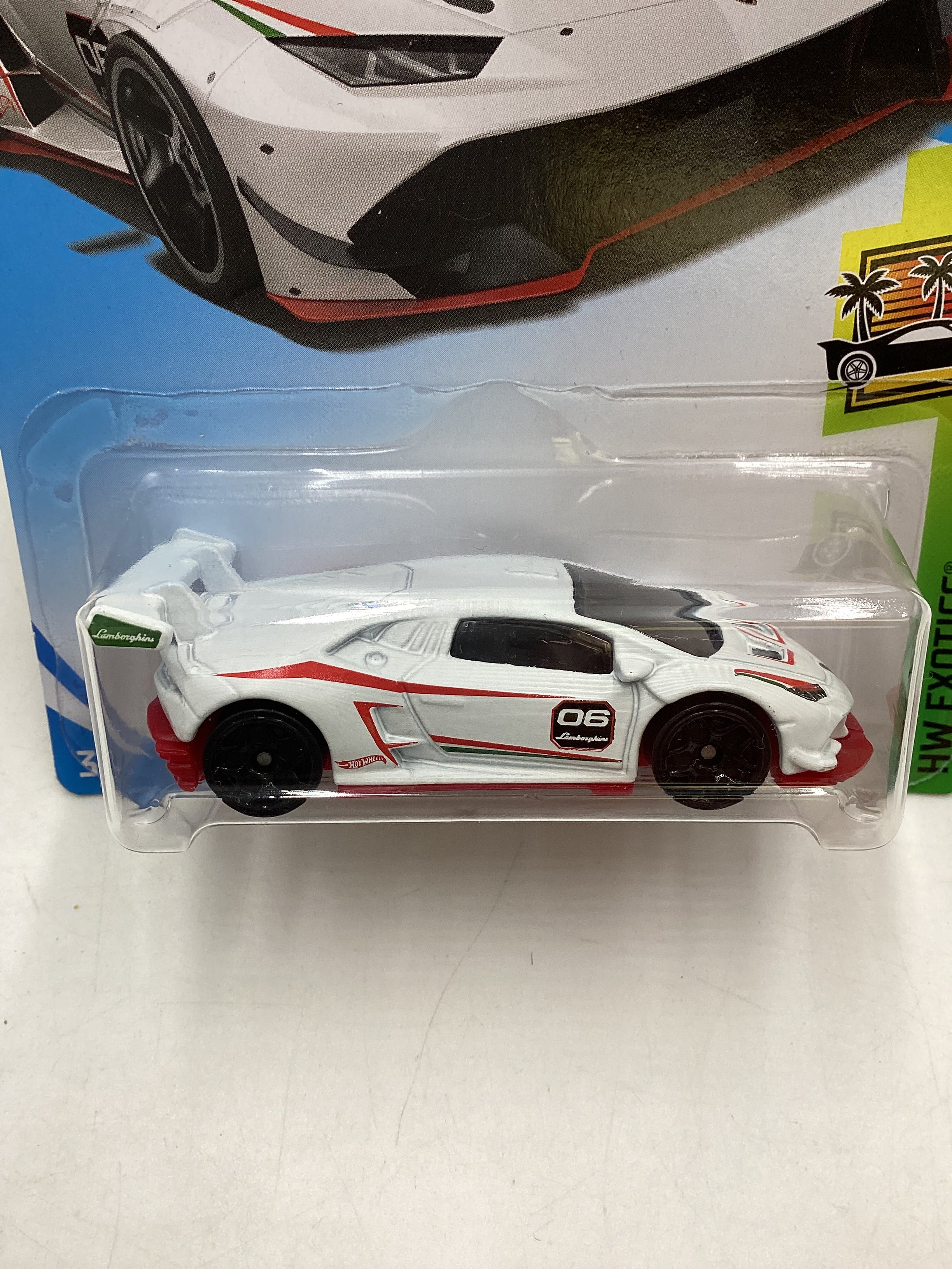 2018 Hot Wheels #150 Lamborghini Huracan LP 620-2 Super Trofeo 101B - Image 3
