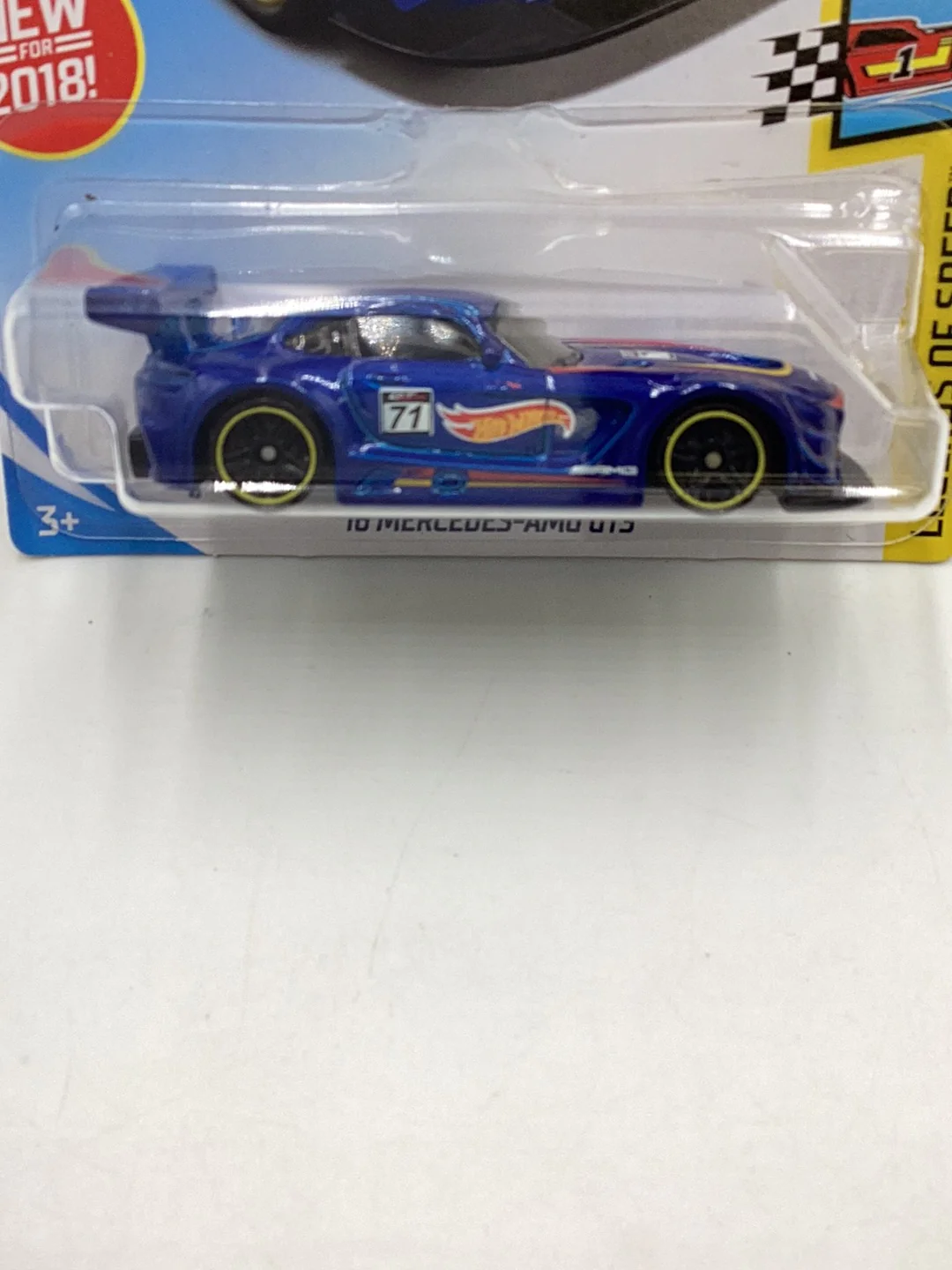 2018 Hot Wheels #196 16 Mercedes AMG GT3 91G - Image 3