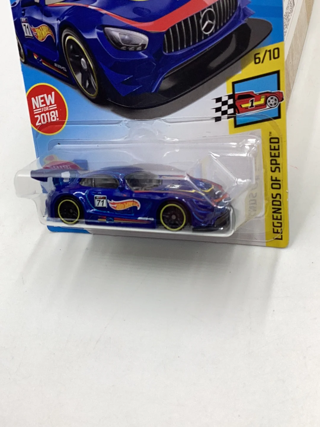 2018 Hot Wheels #196 16 Mercedes AMG GT3 91G - Image 5