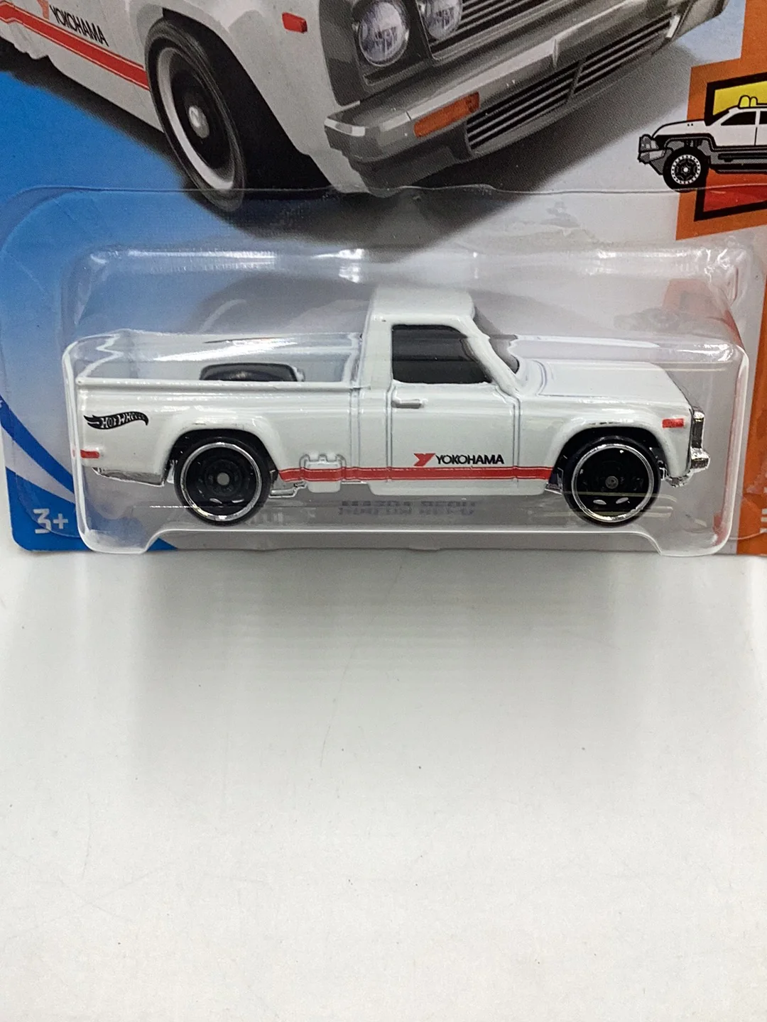 2018 Hot Wheels #204 Mazda Repu White 86B - Image 3