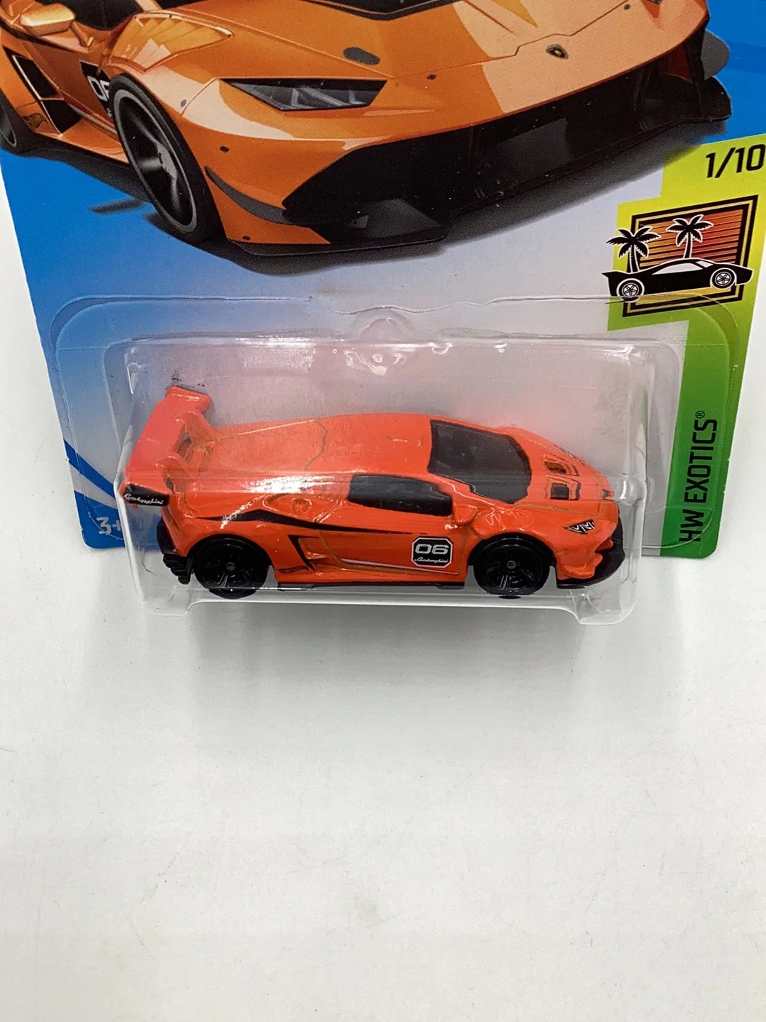 2018 hot wheels #268 Lamborghini Huracan LP 620-2 Super Trofeo 102H - Image 6