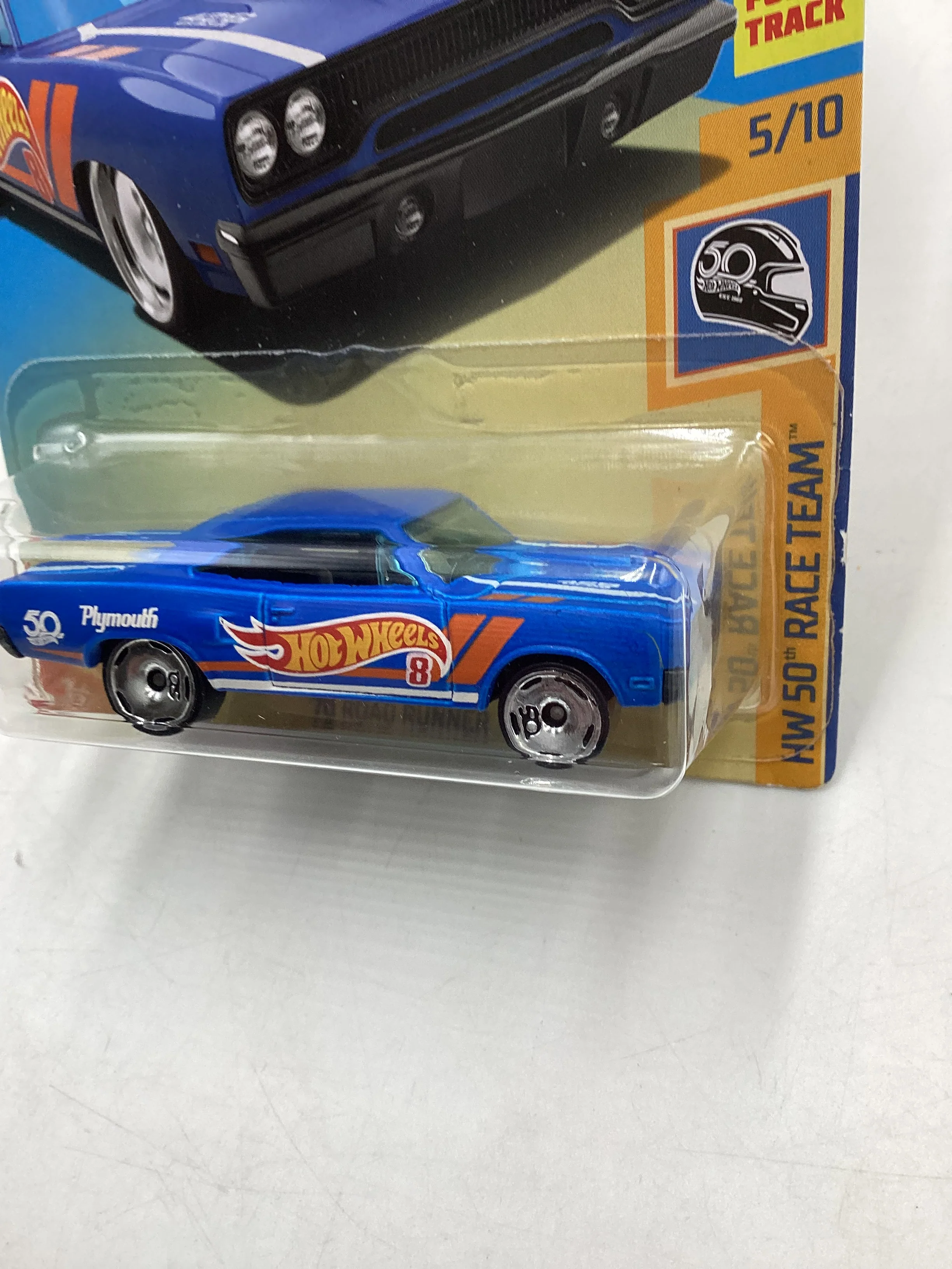 2018 Hot Wheels #308 70 Road Runner 45B - Image 4