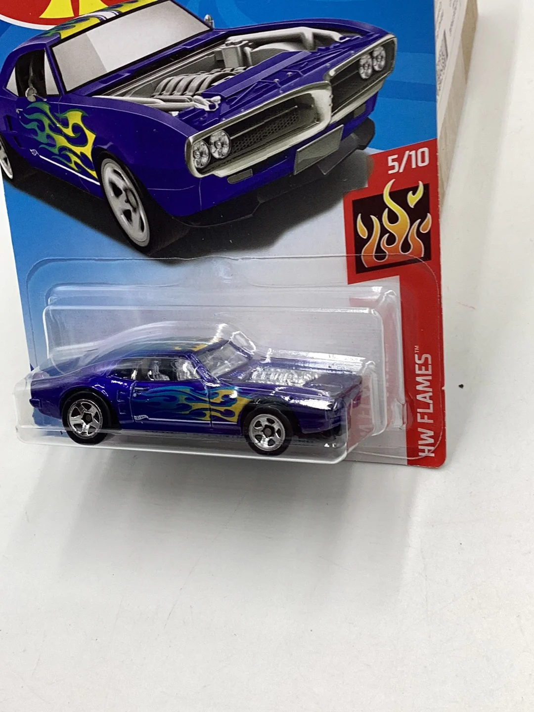 2018 Hot Wheels #324 Custom 67 Pontiac Firebird international card 37D - Image 5