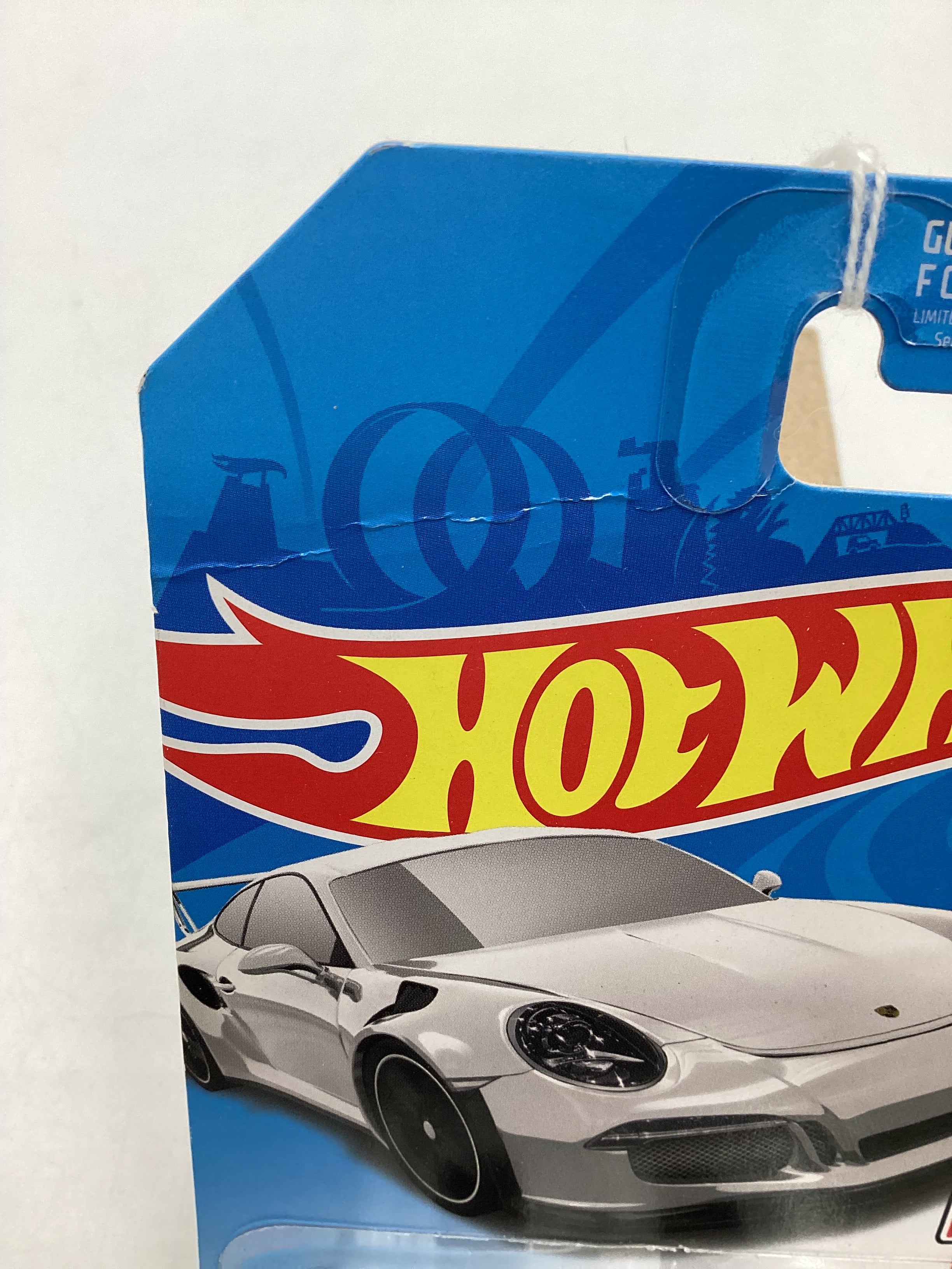 2018 Hot Wheels #47 Porsche 911 GT3 RS White *Vein* 99B - Image 6