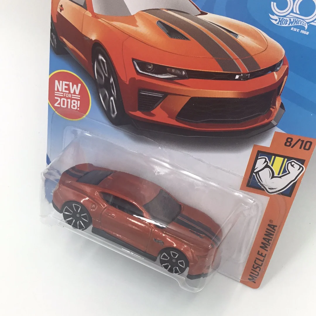 2018 Hot Wheels #50 18 Camaro SS 2018 Auto Show 11A - Image 3