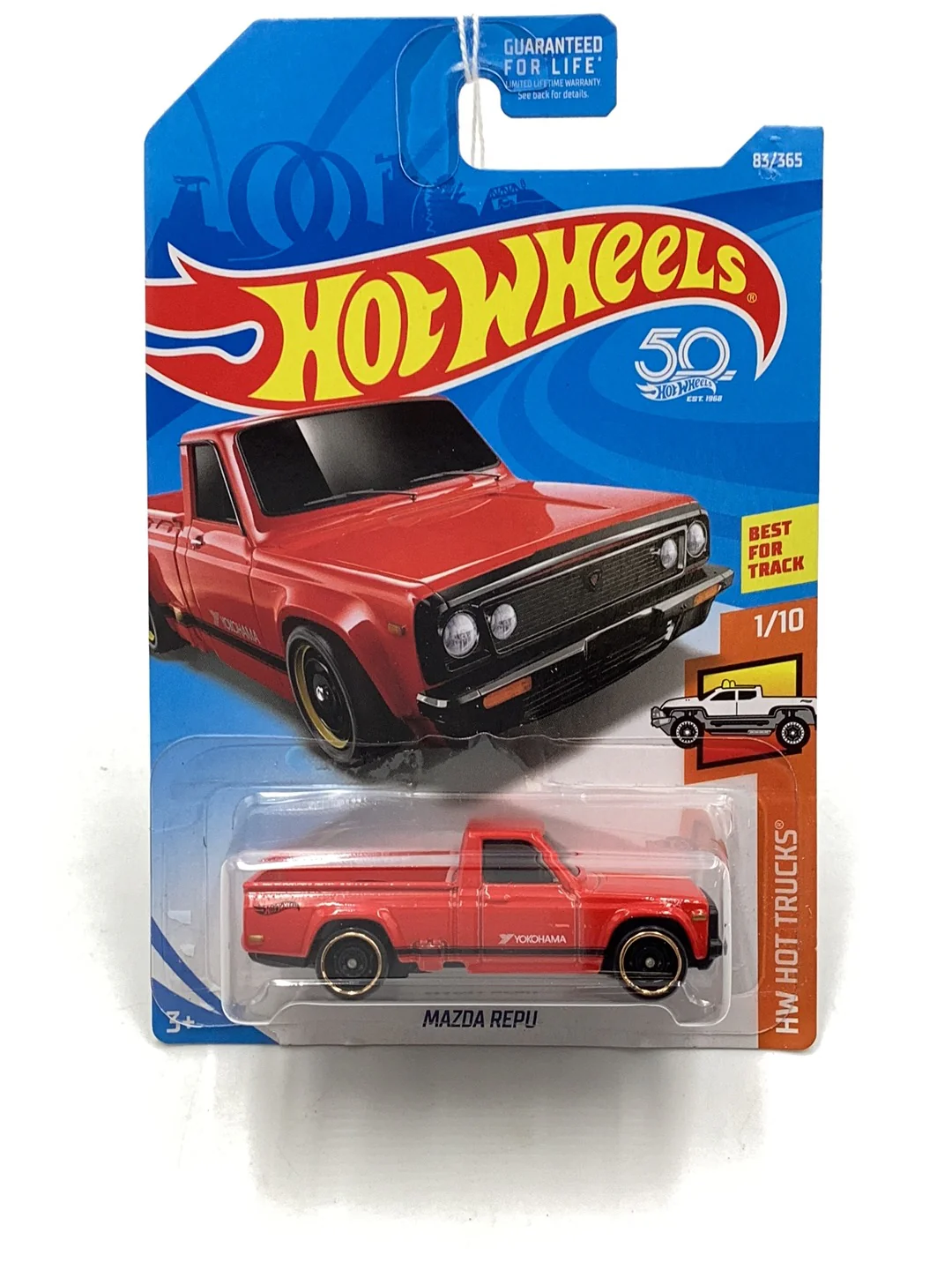 2018 Hot Wheels #83 Mazda Repu Red 88C - Image 2
