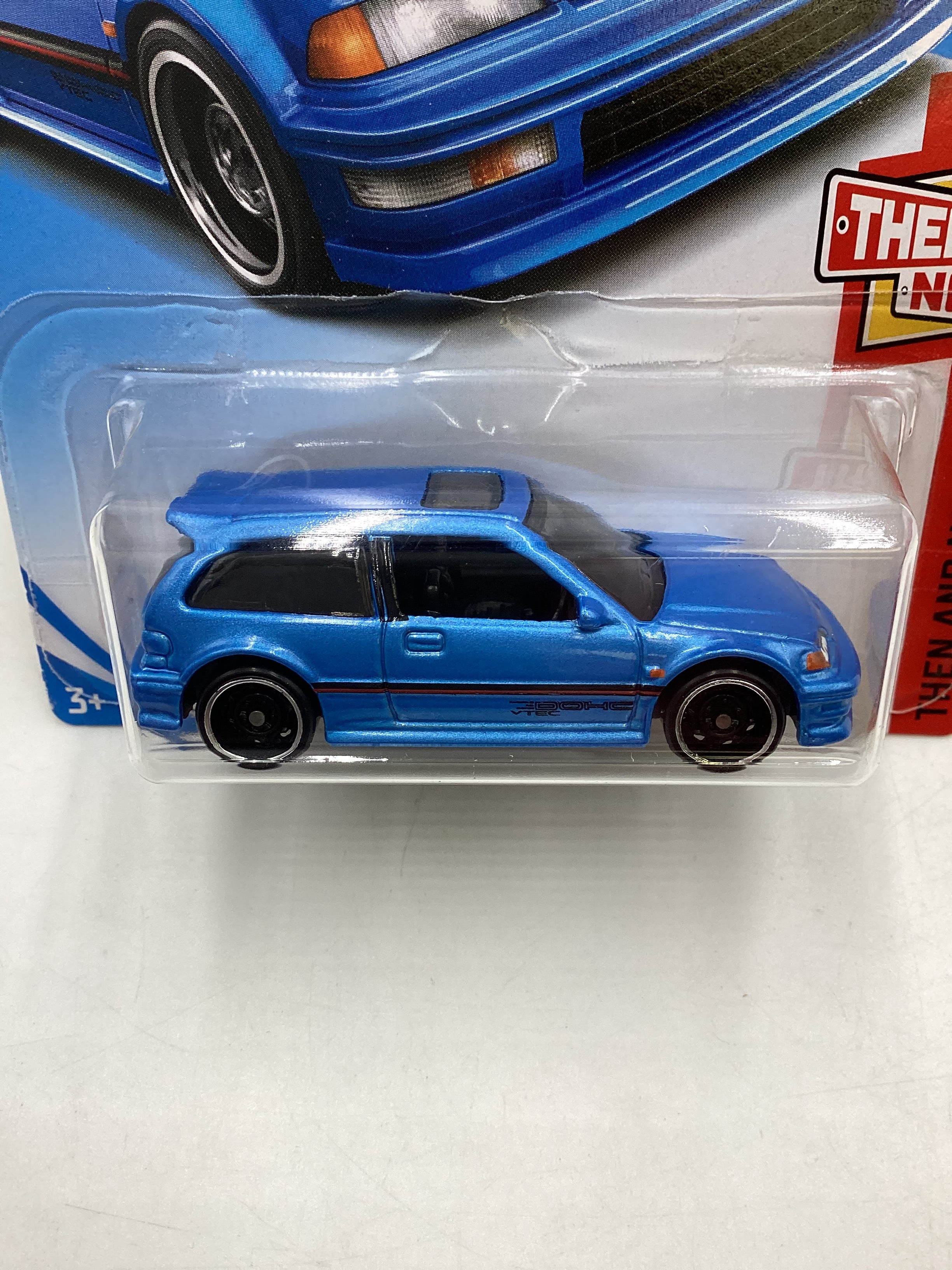 2018 Hot wheels 90 Honda Civic EF Kmart exclusive with protector - Image 3