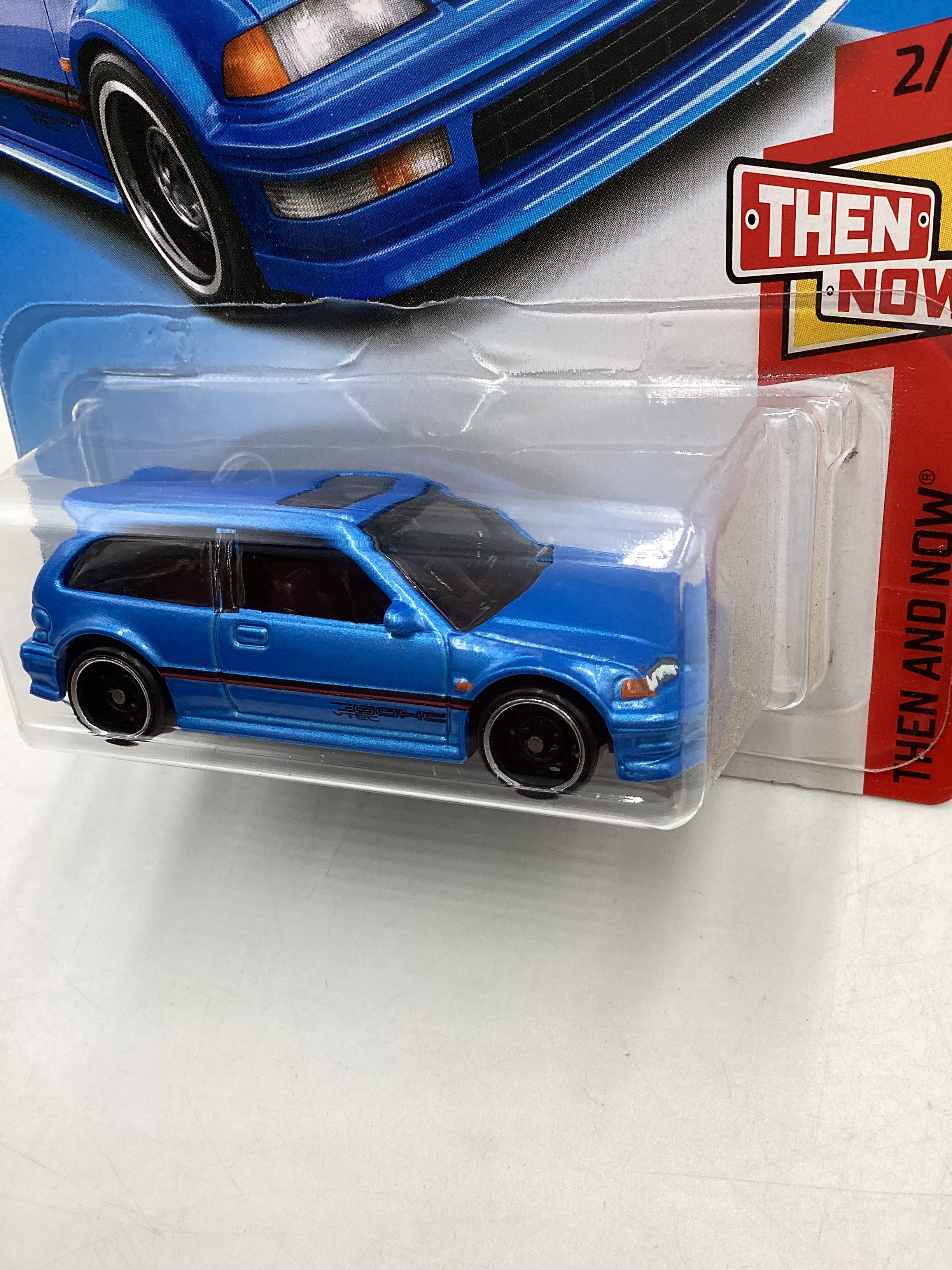 2018 Hot wheels 90 Honda Civic EF Kmart exclusive with protector - Image 4